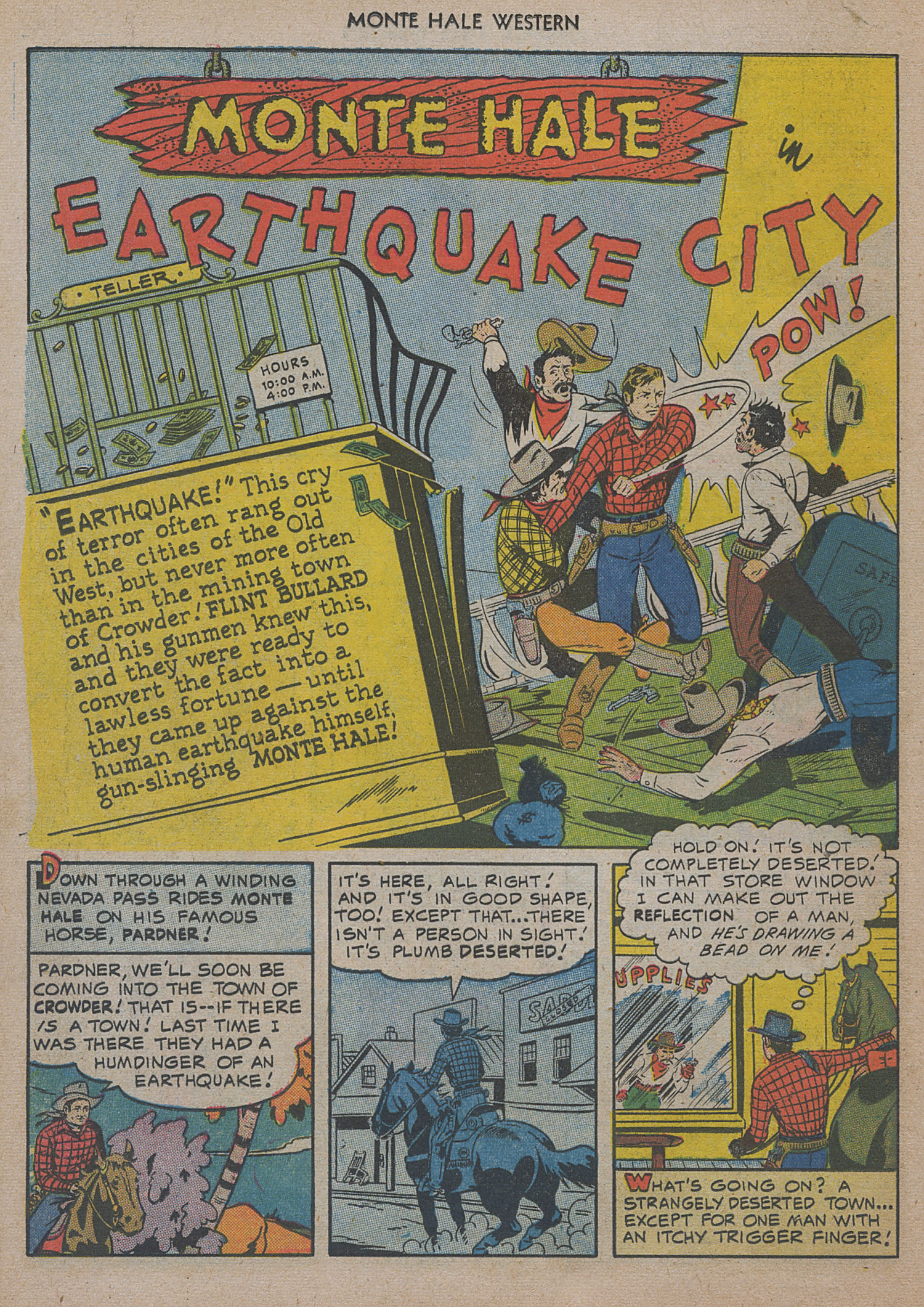 Read online Monte Hale Western comic -  Issue #47 - 18