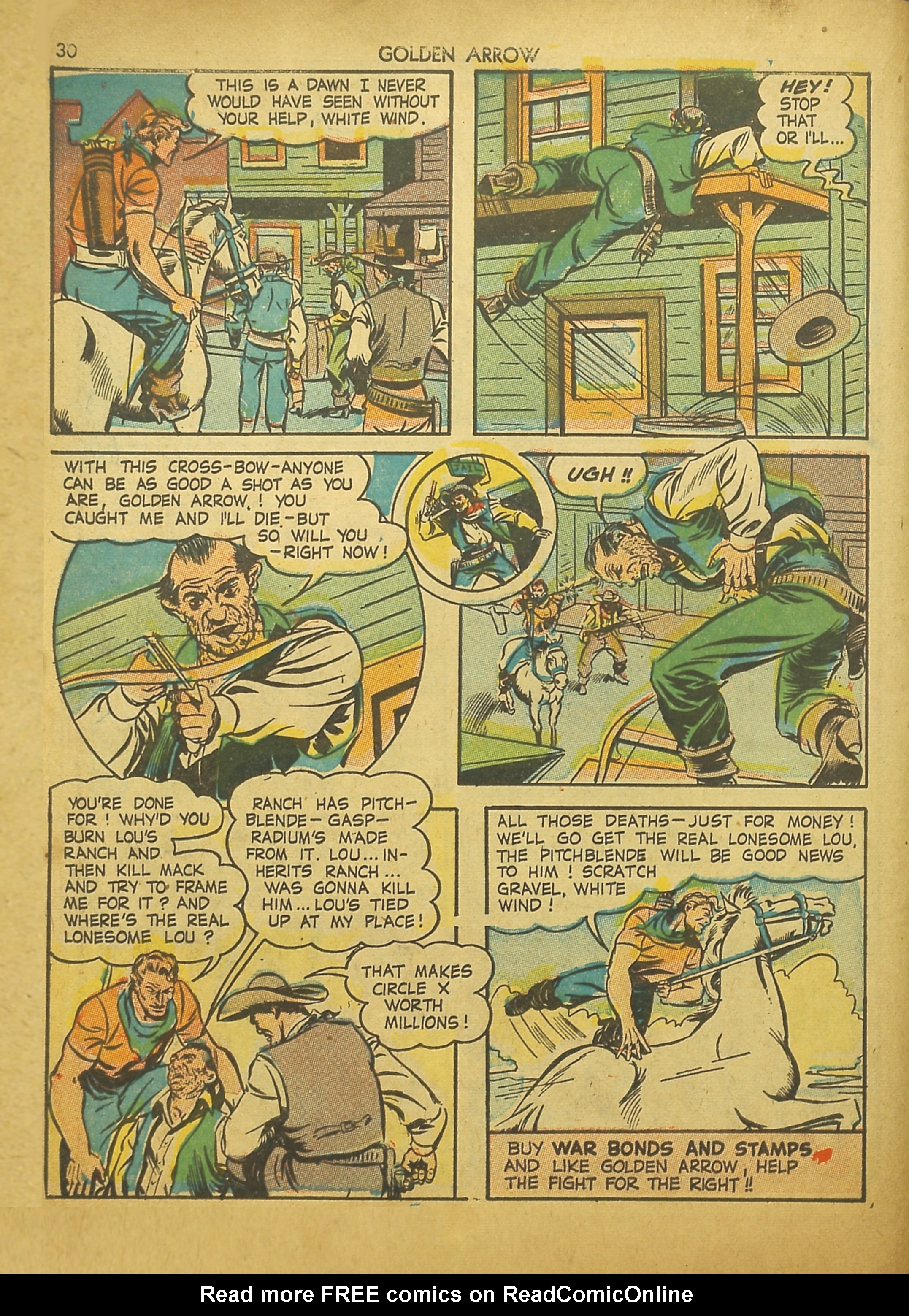 Read online Golden Arrow comic -  Issue #2 - 30
