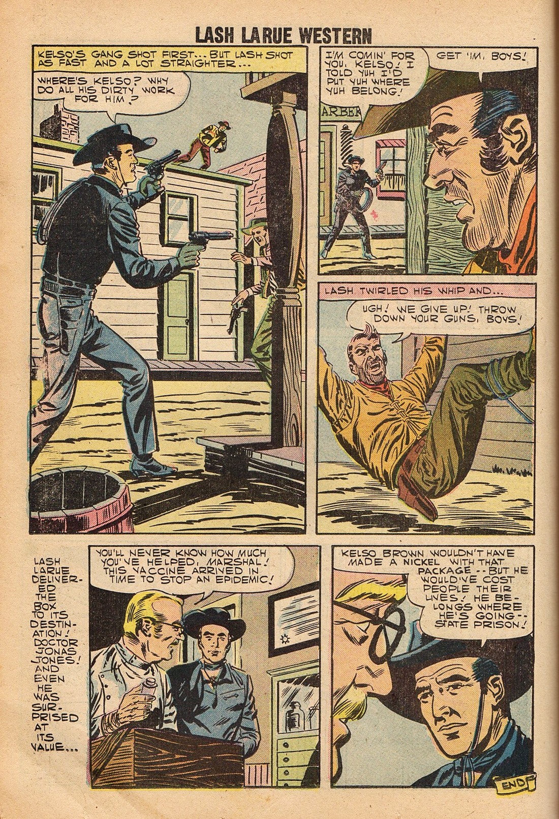 Read online Lash Larue Western (1949) comic -  Issue #67 - 26