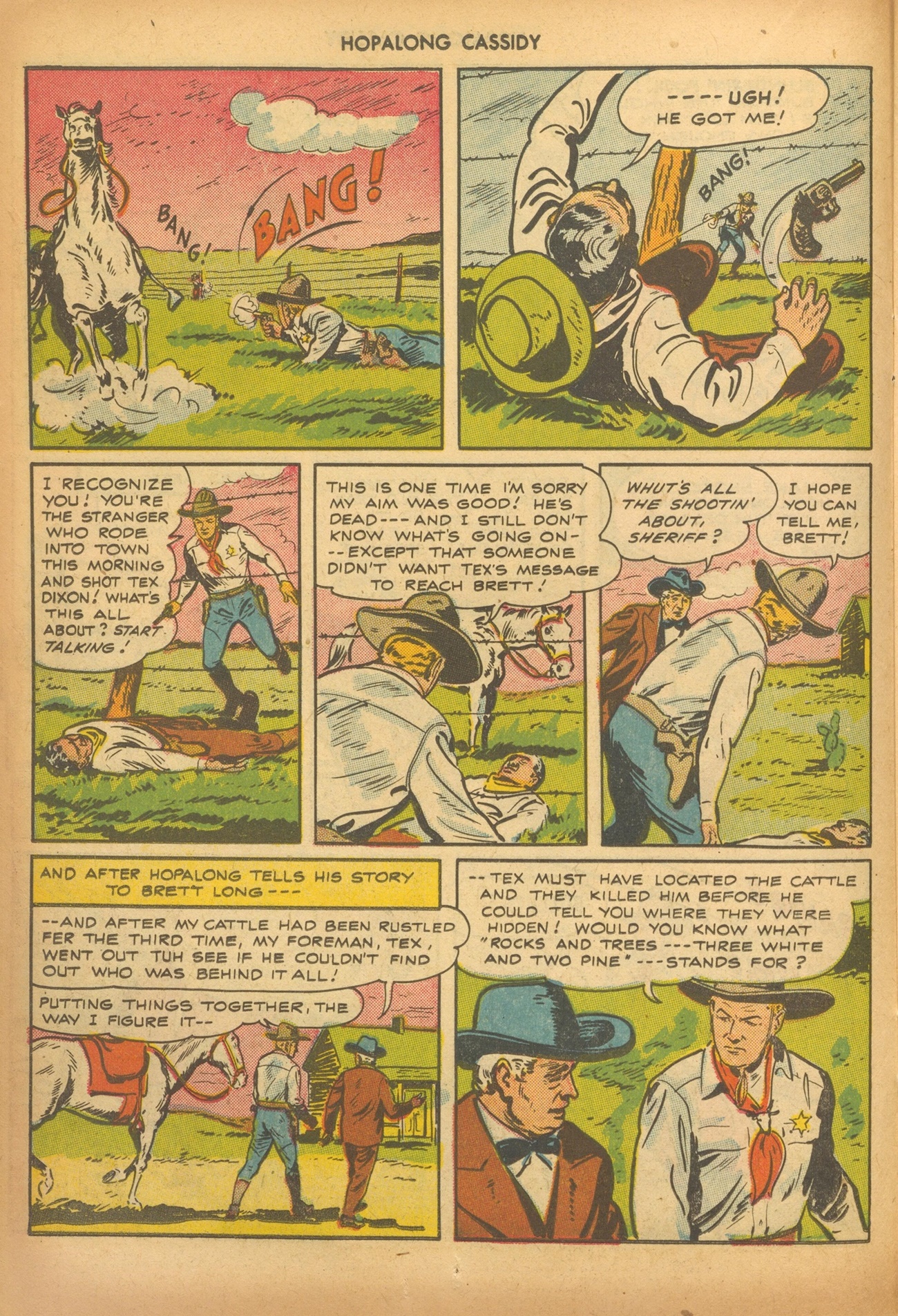 Read online Hopalong Cassidy comic -  Issue #12 - 20