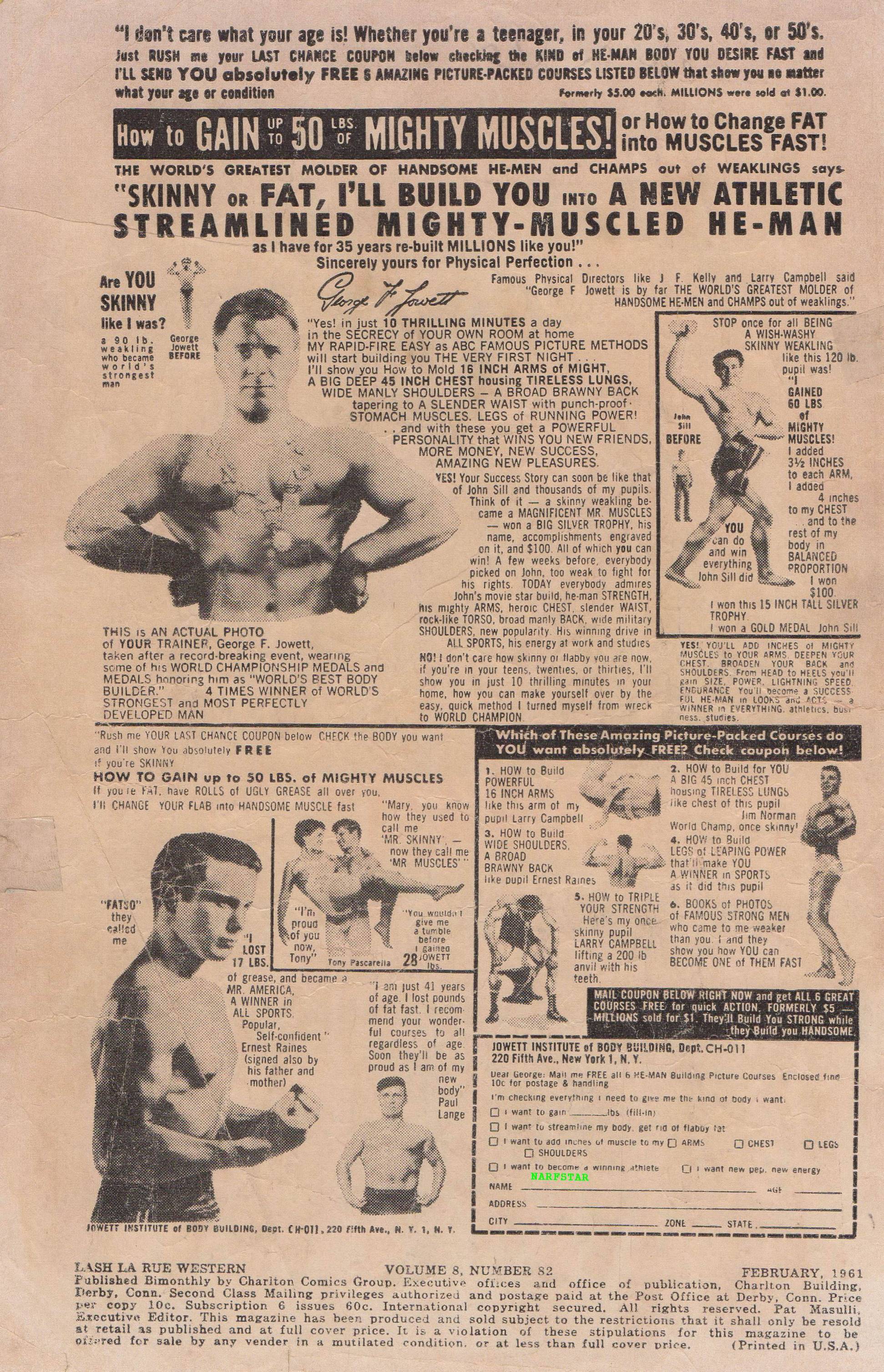 Read online Lash Larue Western (1949) comic -  Issue #82 - 2