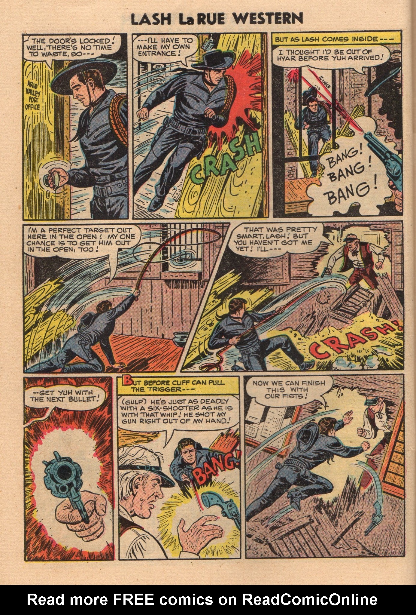 Read online Lash Larue Western (1949) comic -  Issue #50 - 30