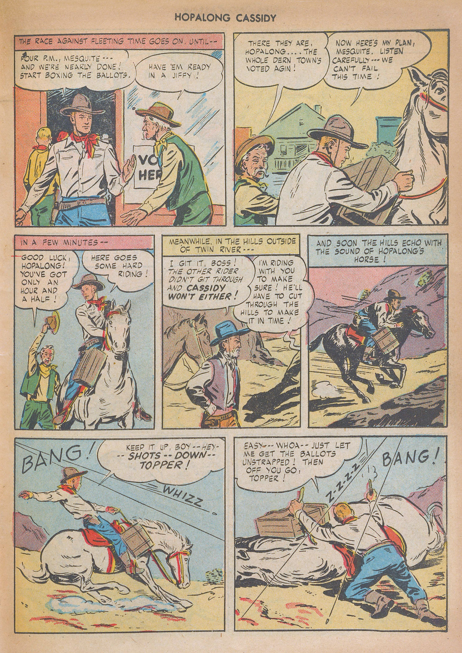 Read online Hopalong Cassidy comic -  Issue #4 - 27