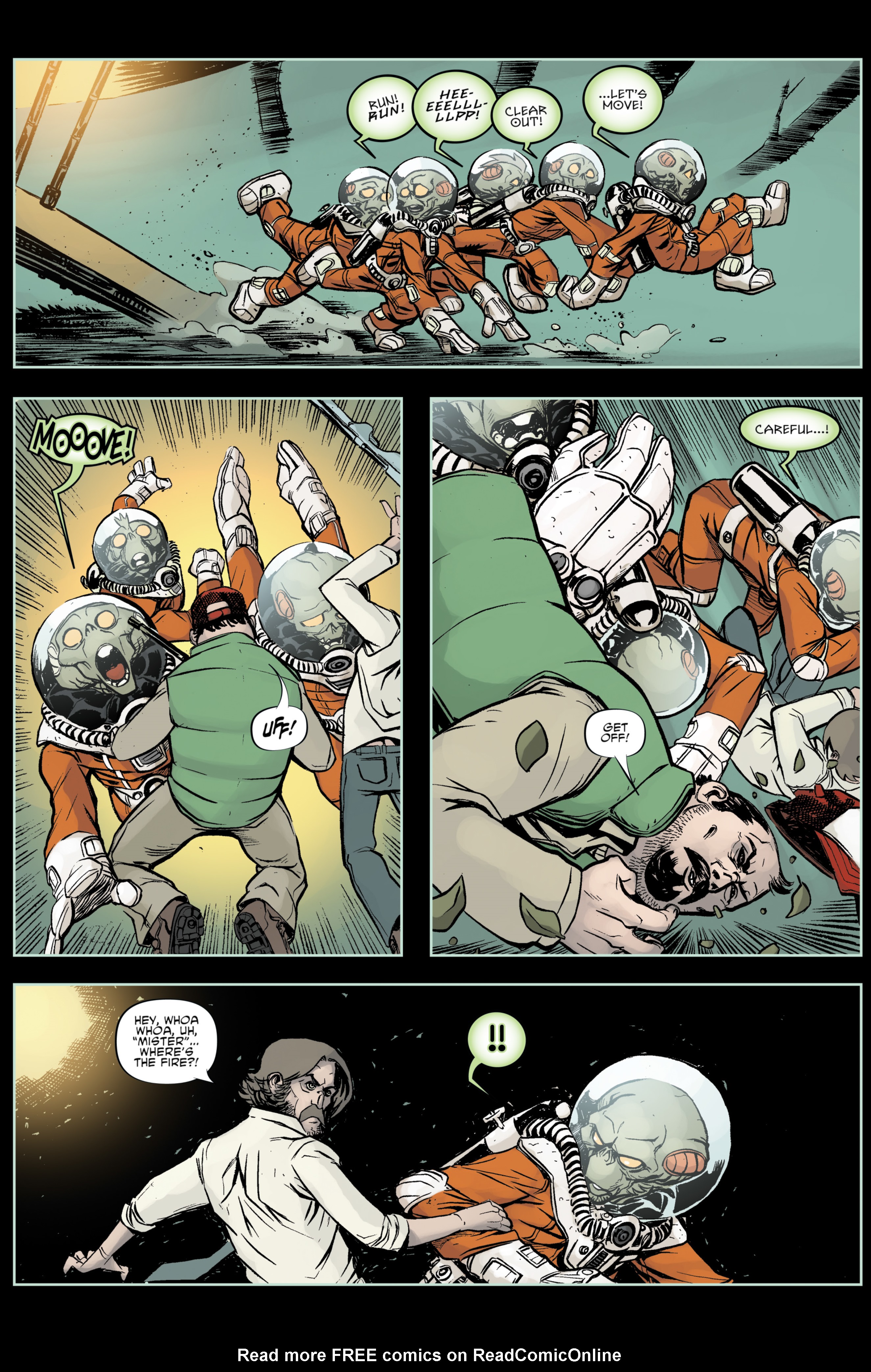 Read online The Colonized: Zombies vs. Aliens comic -  Issue # TPB - 20