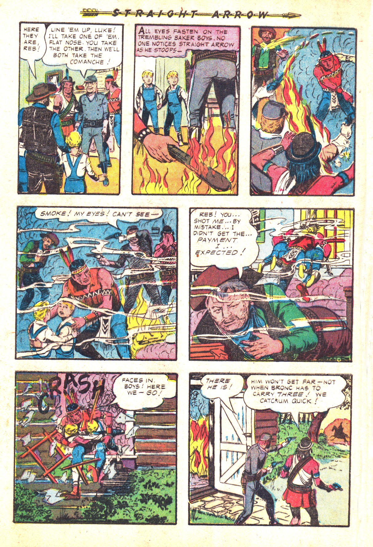 Read online Straight Arrow comic -  Issue #33 - 32