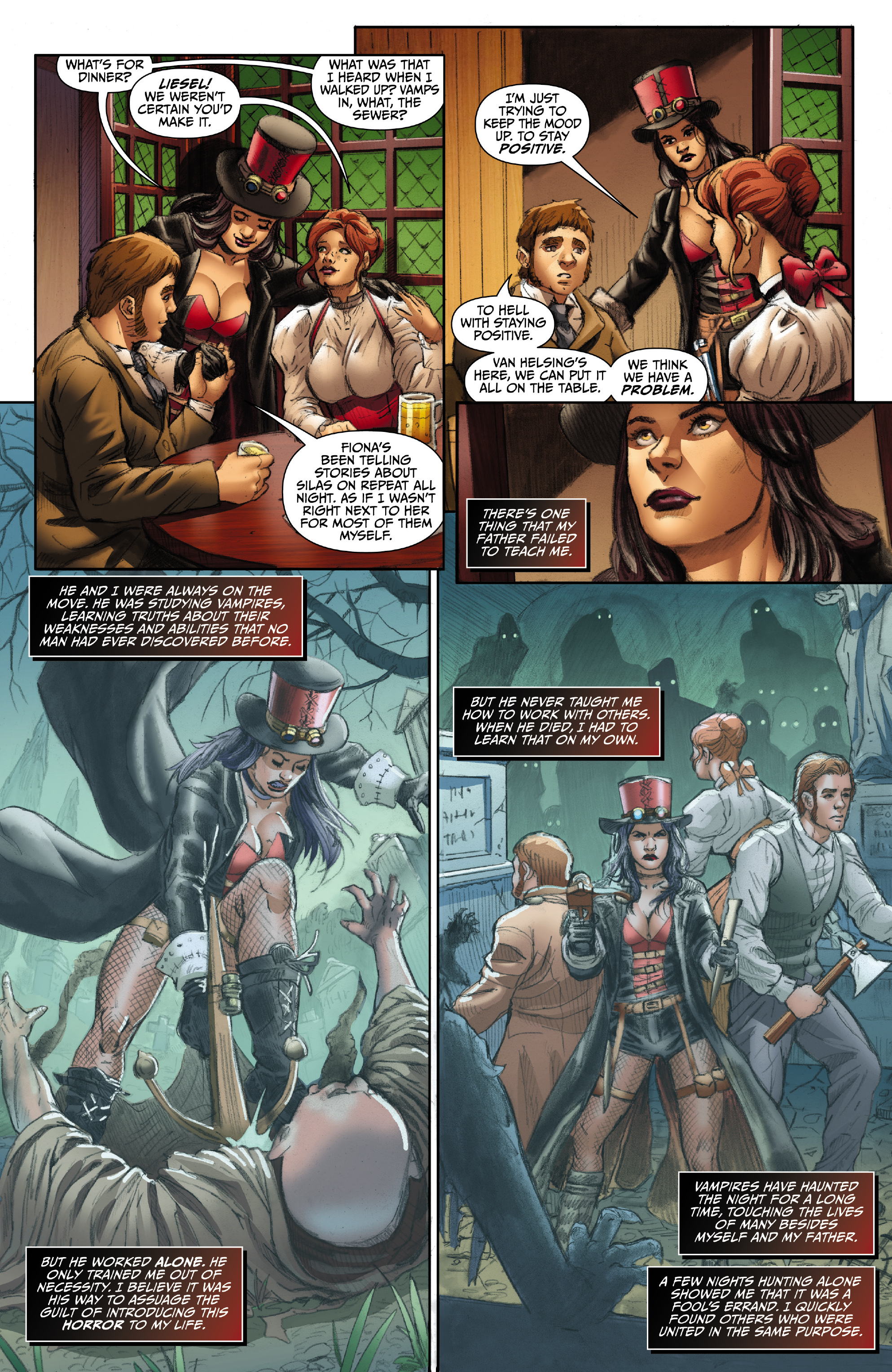 Read online Van Helsing: Vampire Hunter comic -  Issue #1 - 10