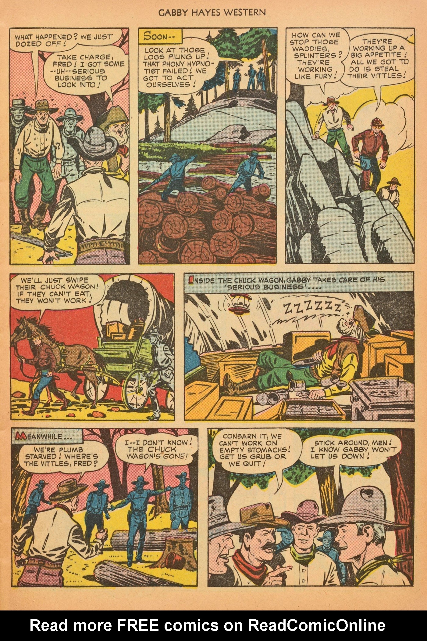 Read online Gabby Hayes Western comic -  Issue #25 - 9