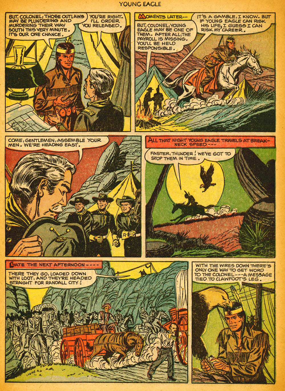 Read online Young Eagle comic -  Issue #10 - 13