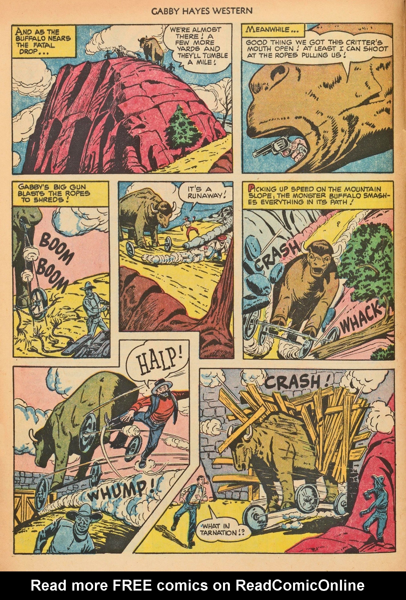 Read online Gabby Hayes Western comic -  Issue #32 - 8