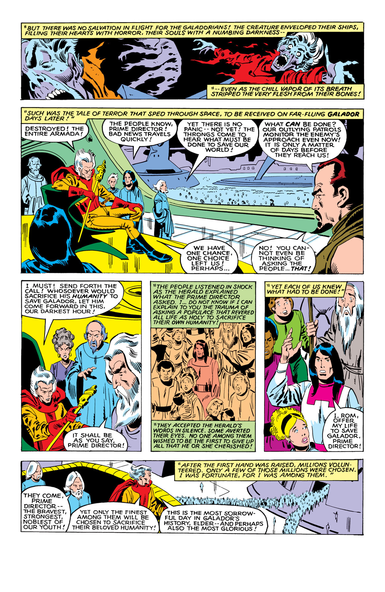 Read online Rom: The Original Marvel Years Omnibus comic -  Issue # TPB (Part 1) - 25
