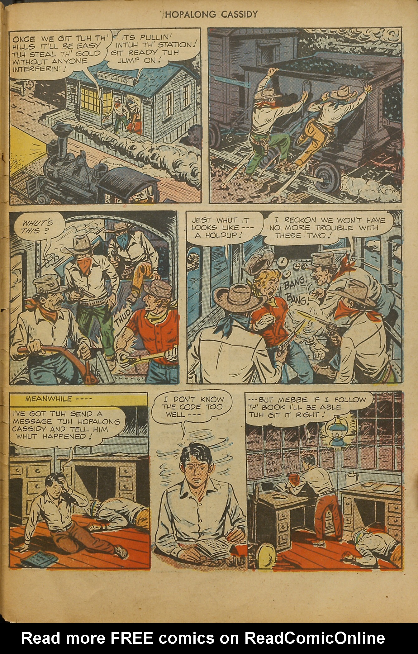 Read online Hopalong Cassidy comic -  Issue #24 - 47