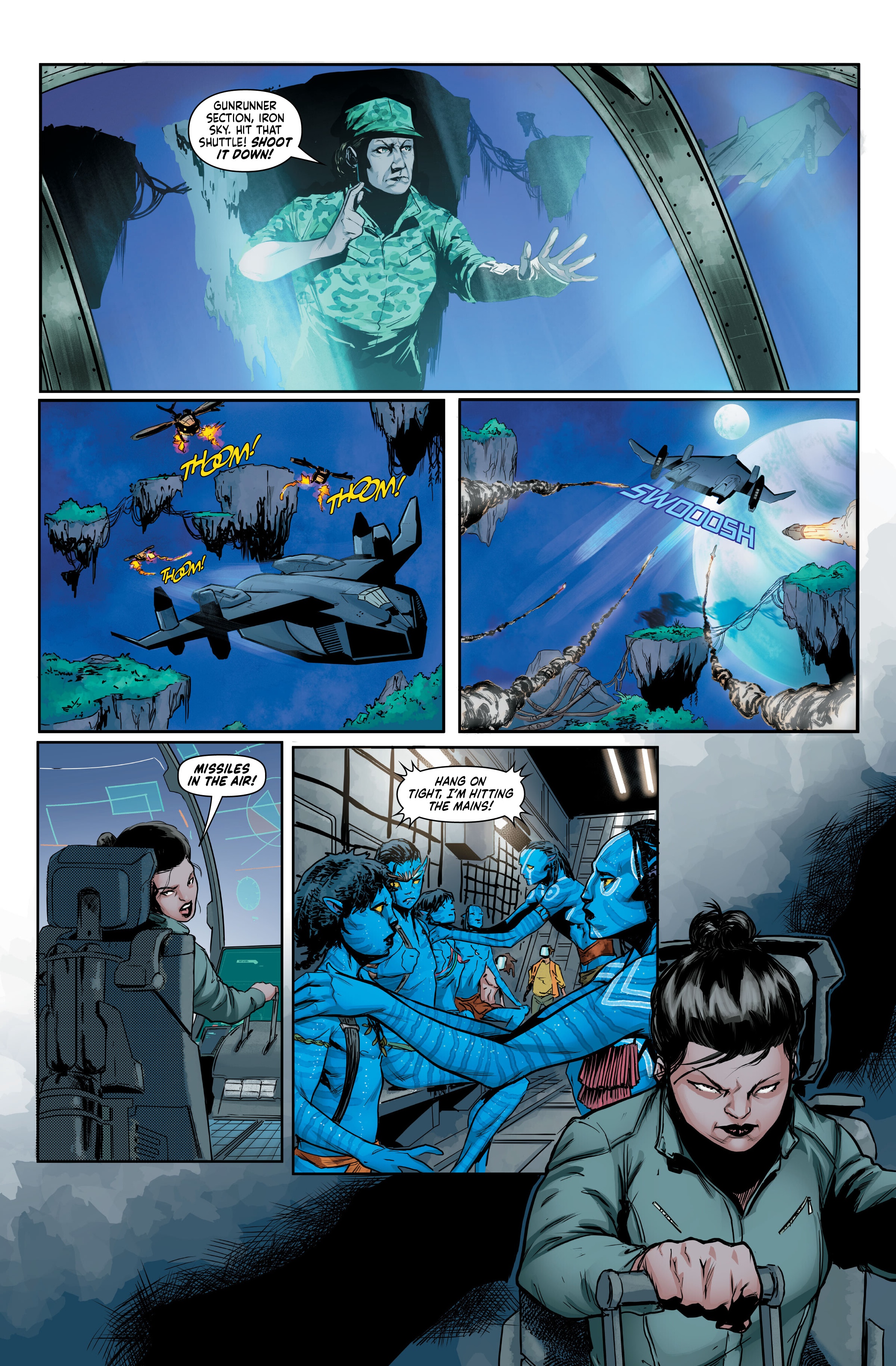 Read online Avatar: The High Ground comic -  Issue # _Library Edition (Part 3) - 35