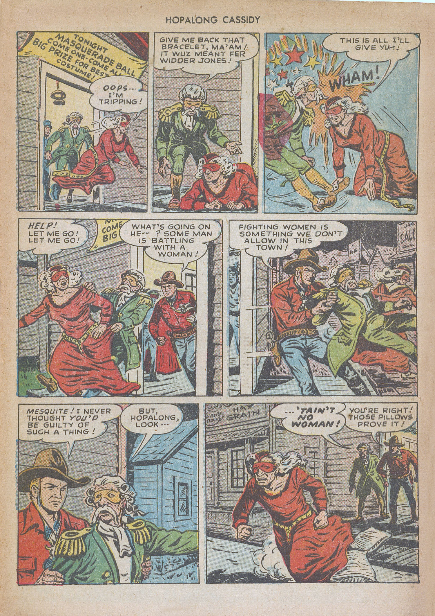 Read online Hopalong Cassidy comic -  Issue #28 - 31