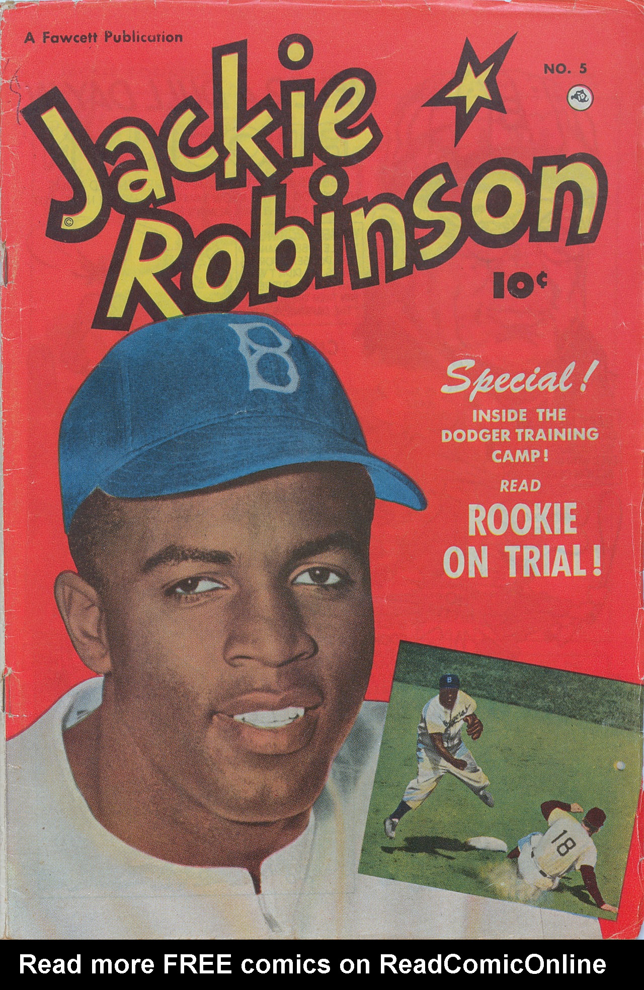 Read online Jackie Robinson comic -  Issue #5 - 1