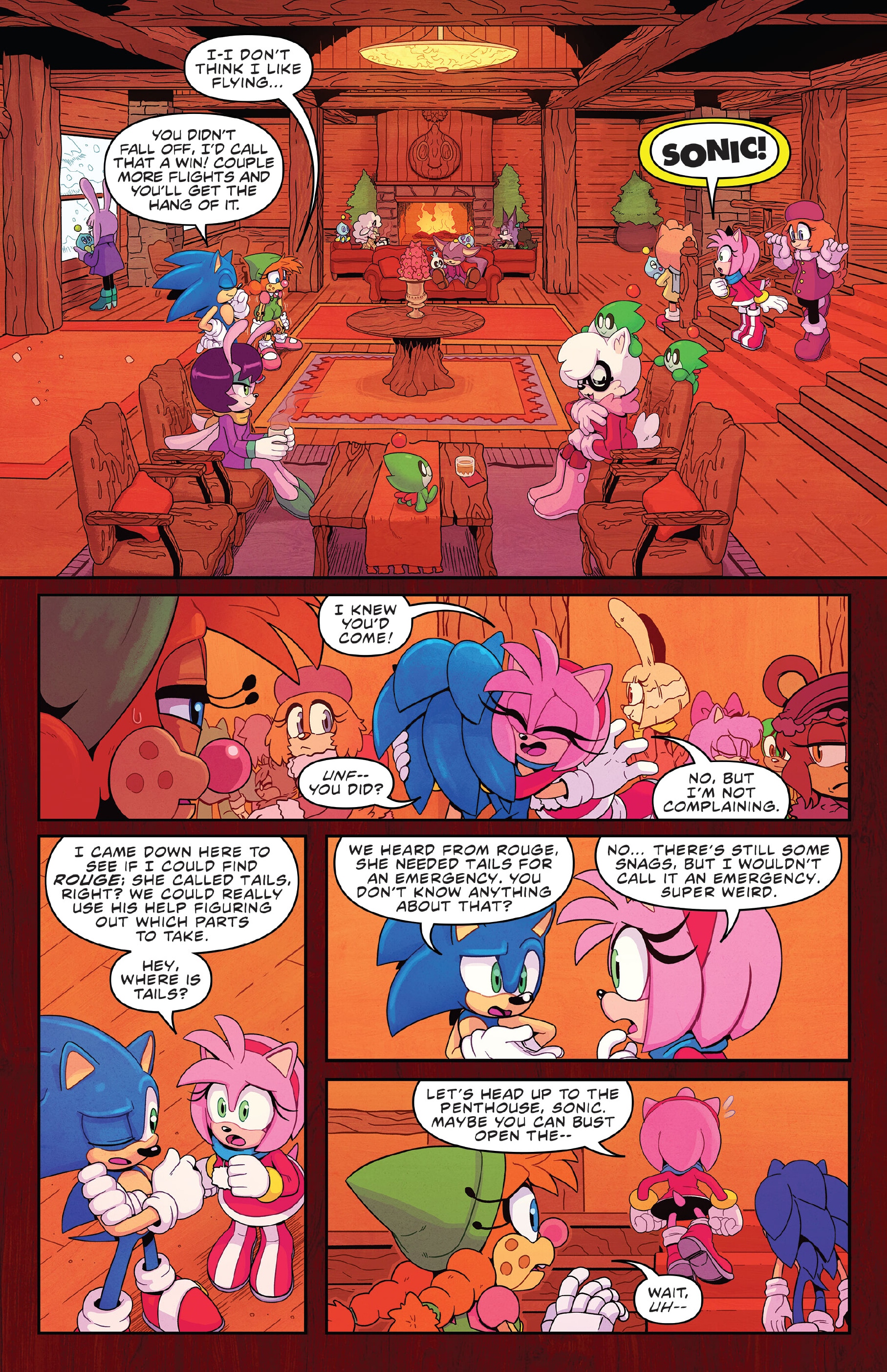 Read online Sonic the Hedgehog: Sonic & Tails: Best Buds Forever comic -  Issue # TPB - 80