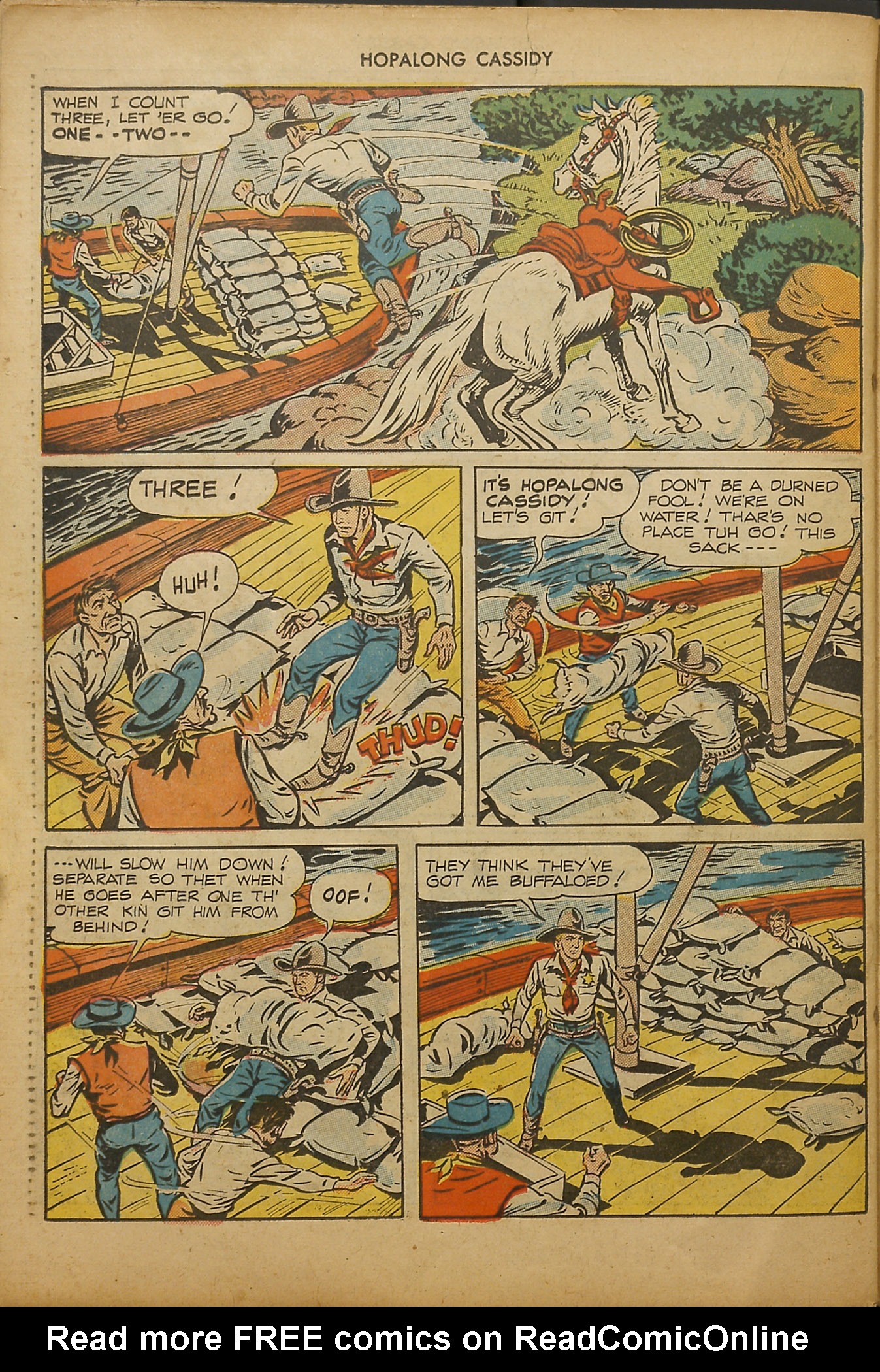 Read online Hopalong Cassidy comic -  Issue #24 - 36
