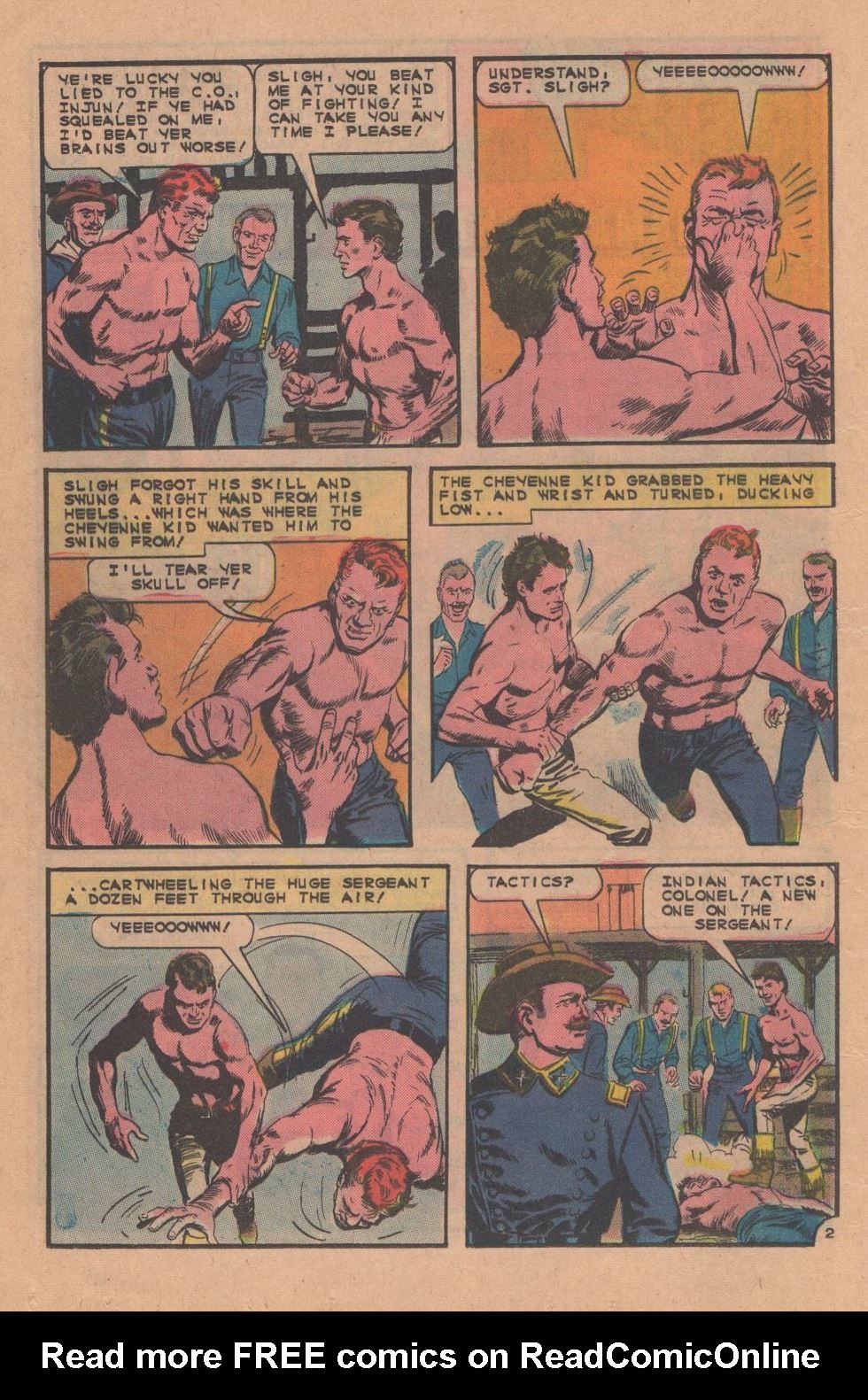 Read online Cheyenne Kid comic -  Issue #55 - 16