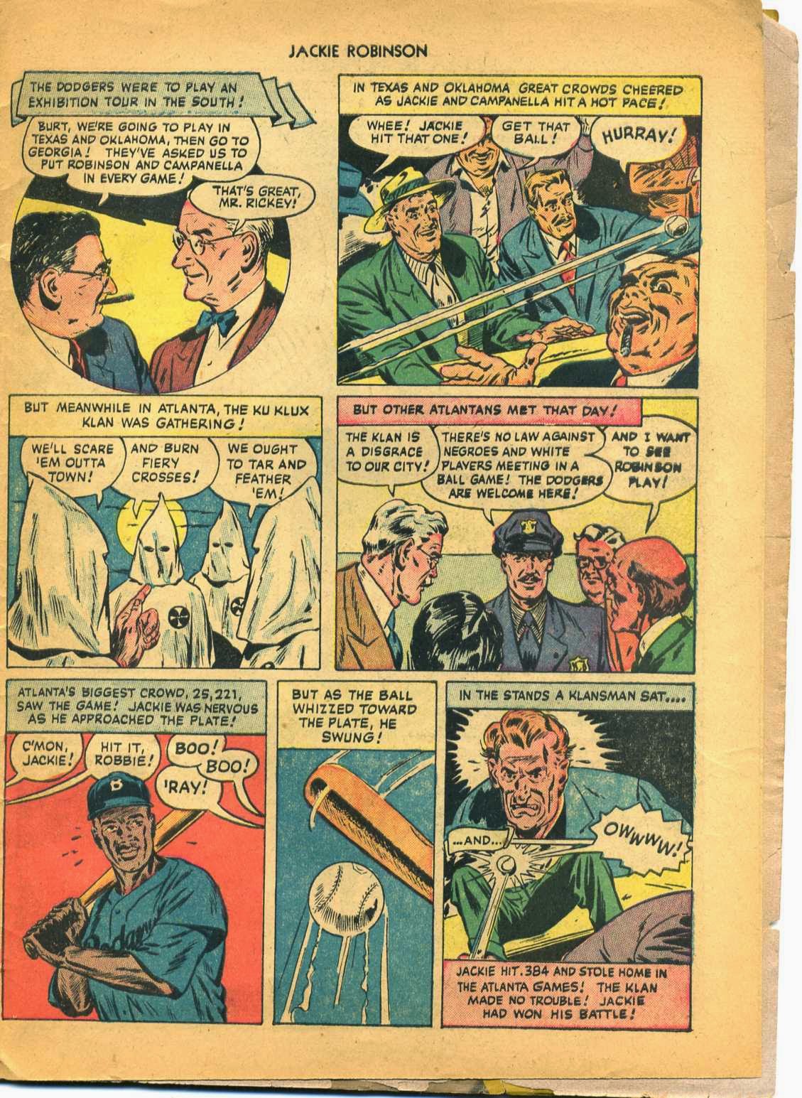 Read online Jackie Robinson comic -  Issue #1 - 32