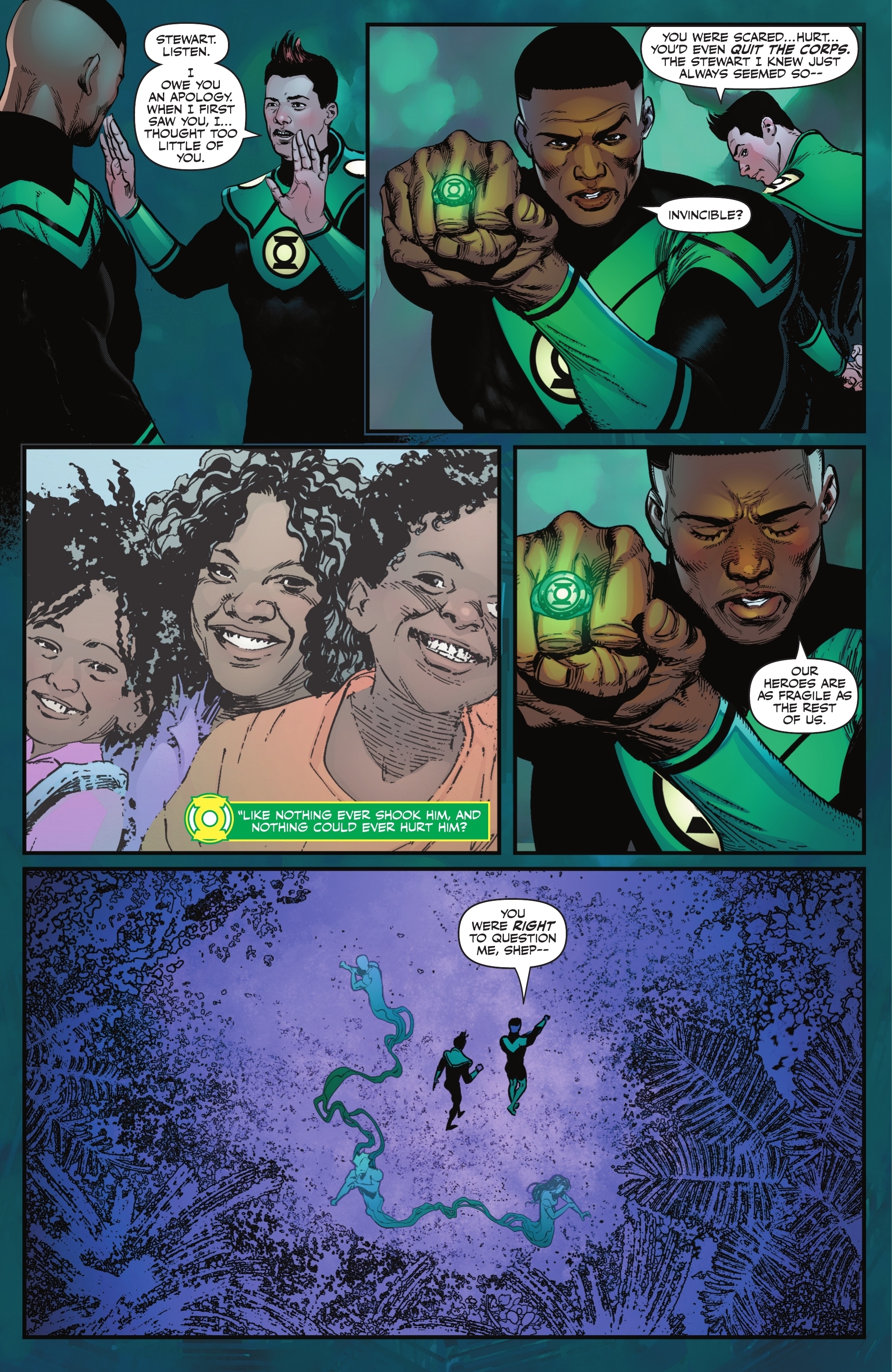 Read online Green Lantern: War Journal comic -  Issue #5 - 15