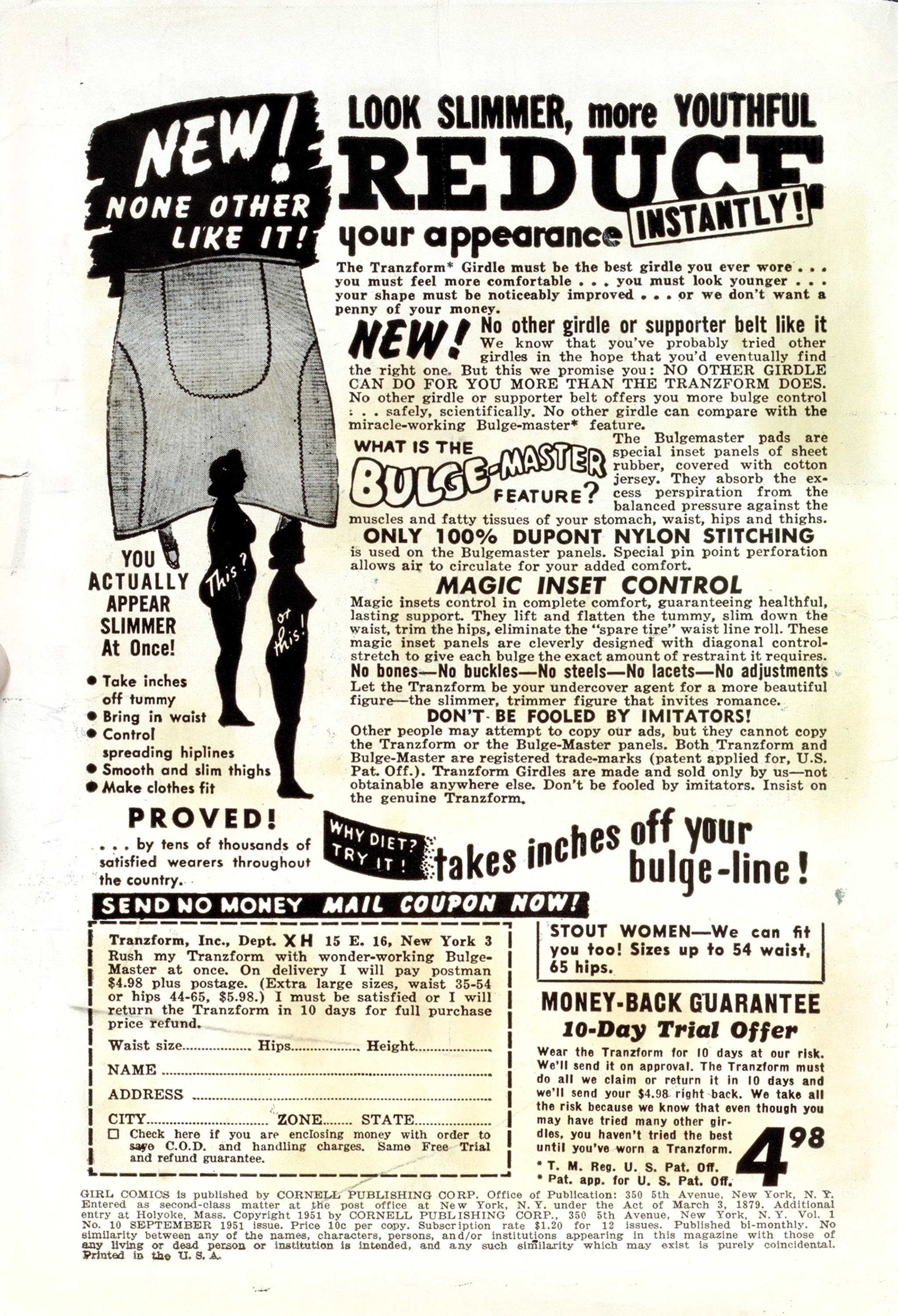 Read online Girl Comics (1949) comic -  Issue #10 - 2