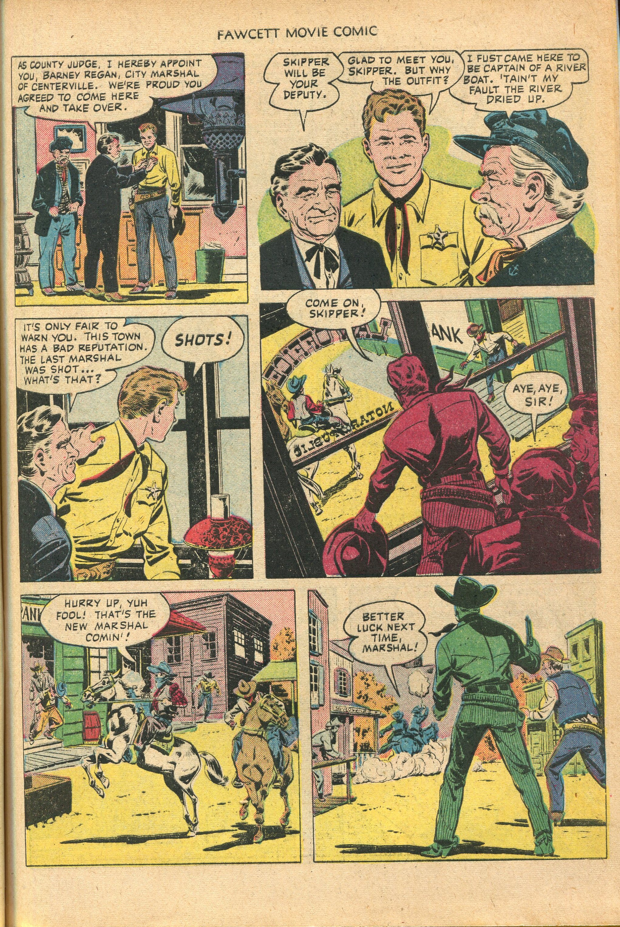 Read online Fawcett Movie Comic comic -  Issue #9 - 5