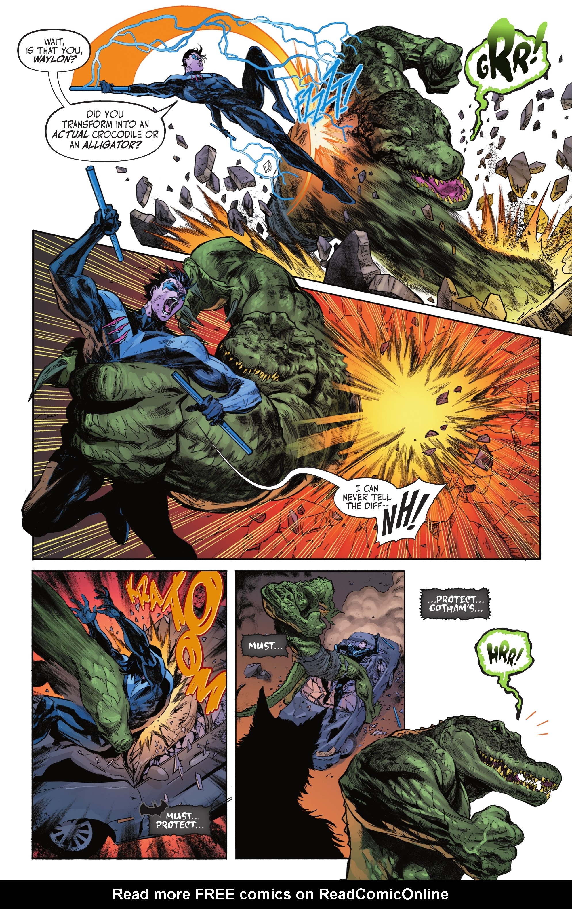 Read online Titans: Beast World Tour: Gotham comic -  Issue # Full - 9