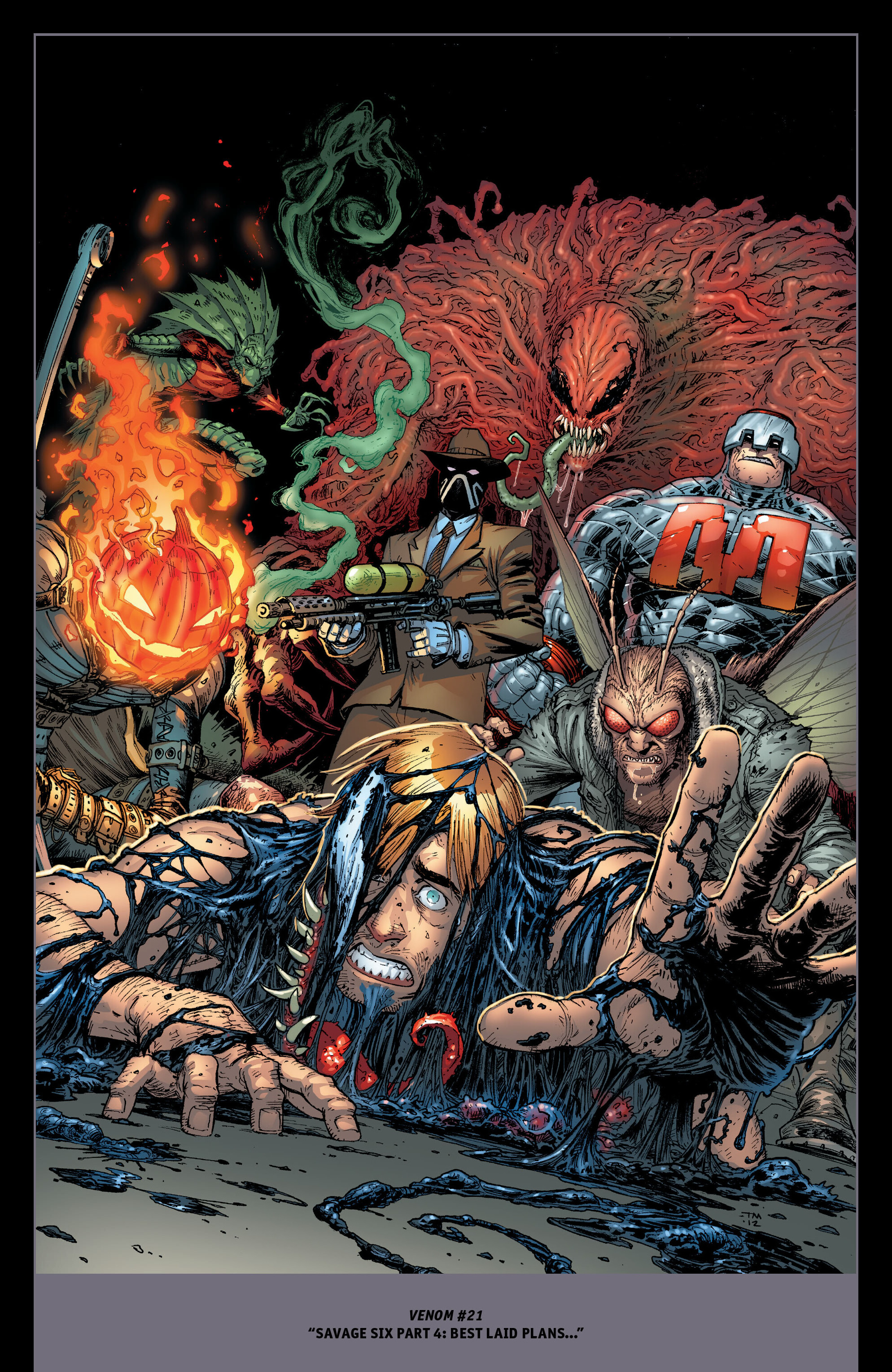 Read online Venom Modern Era Epic Collection comic -  Issue # The Savage Six (Part 1) - 87