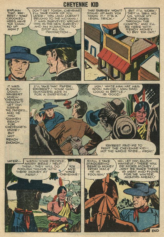 Read online Cheyenne Kid comic -  Issue #8 - 11
