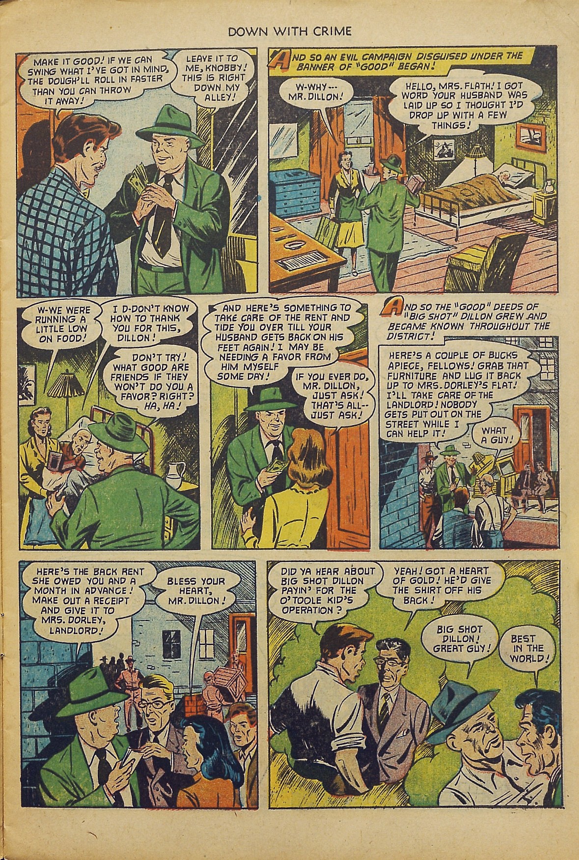 Read online Down With Crime comic -  Issue #7 - 7