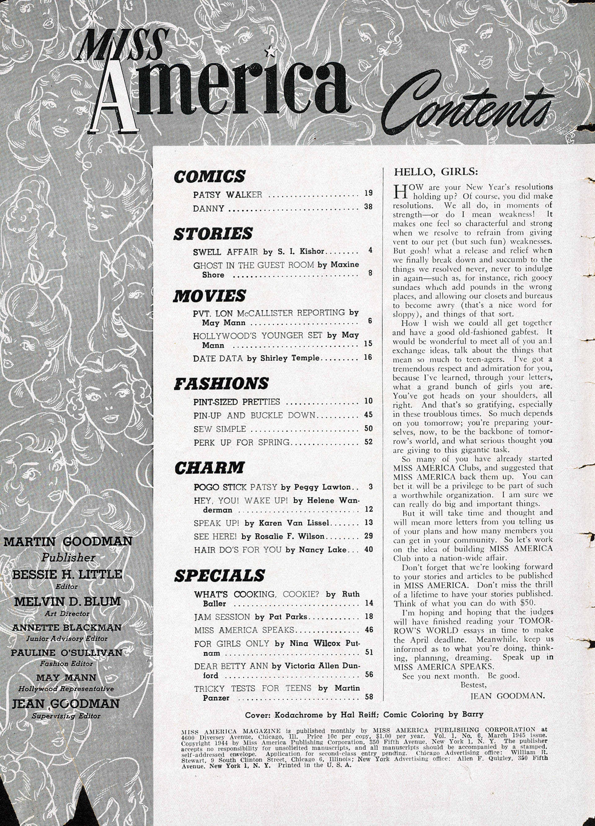 Read online Miss America Magazine comic -  Issue #6 - 2