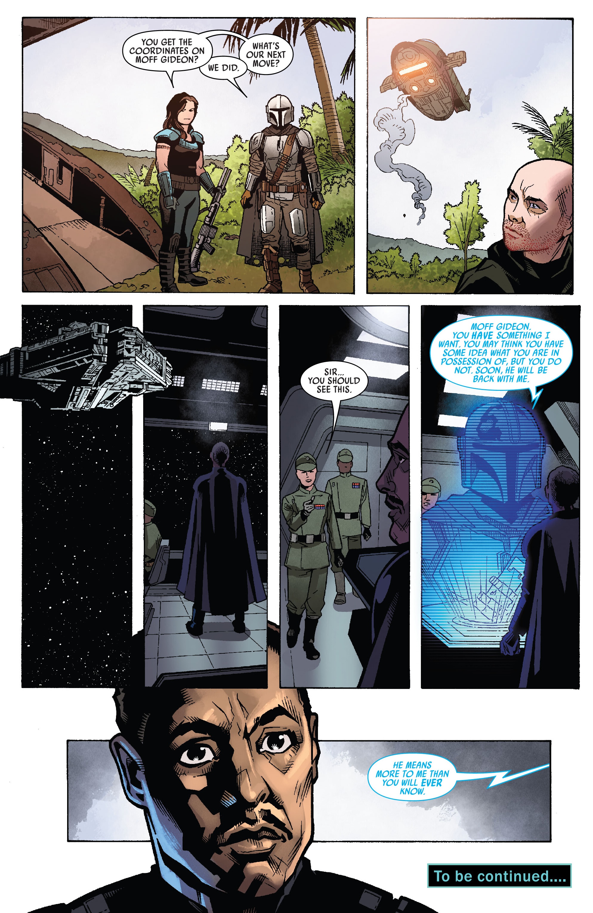 Read online Star Wars: The Mandalorian Season 2 comic -  Issue #7 - 32