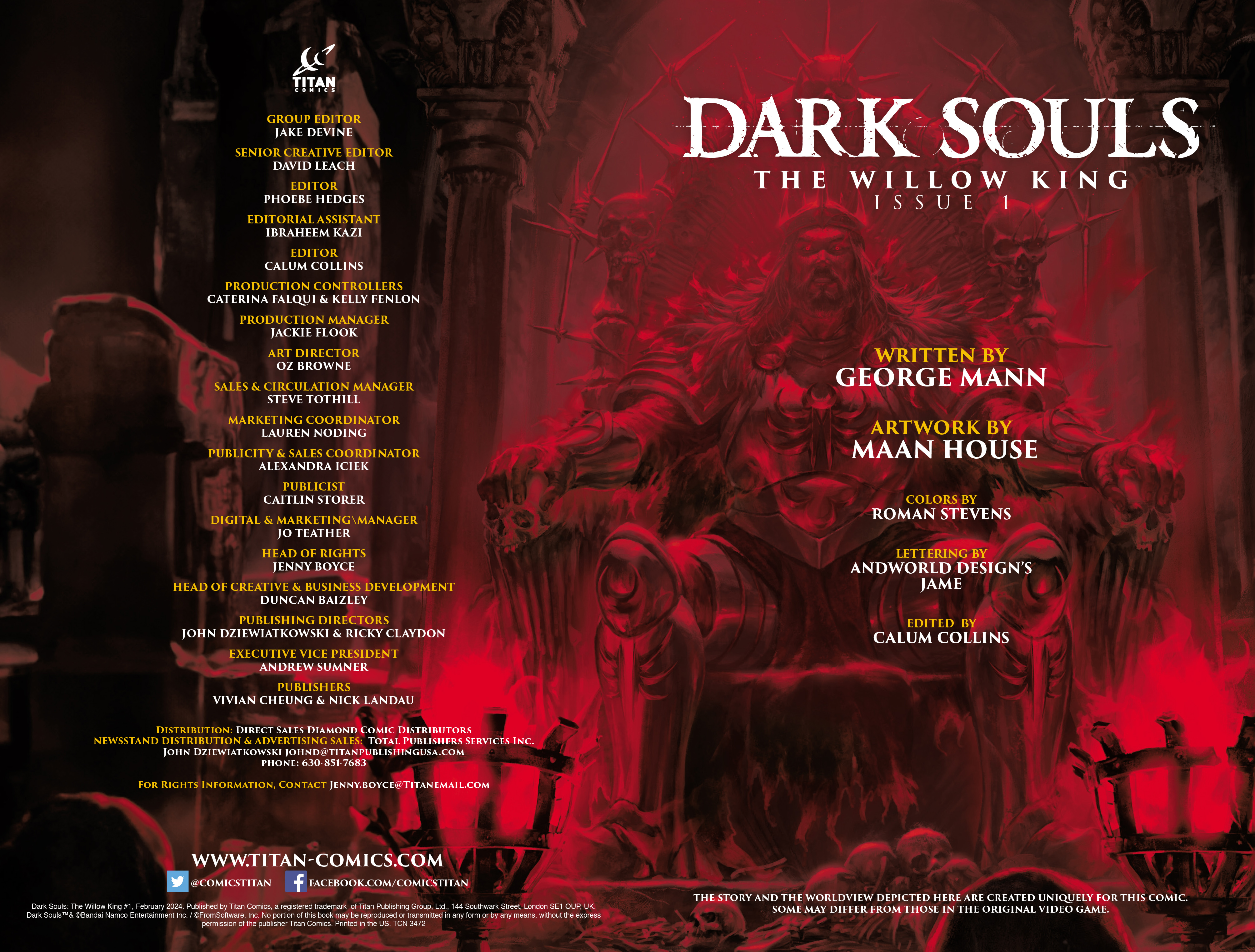 Read online Dark Souls: The Willow King comic -  Issue #1 - 6