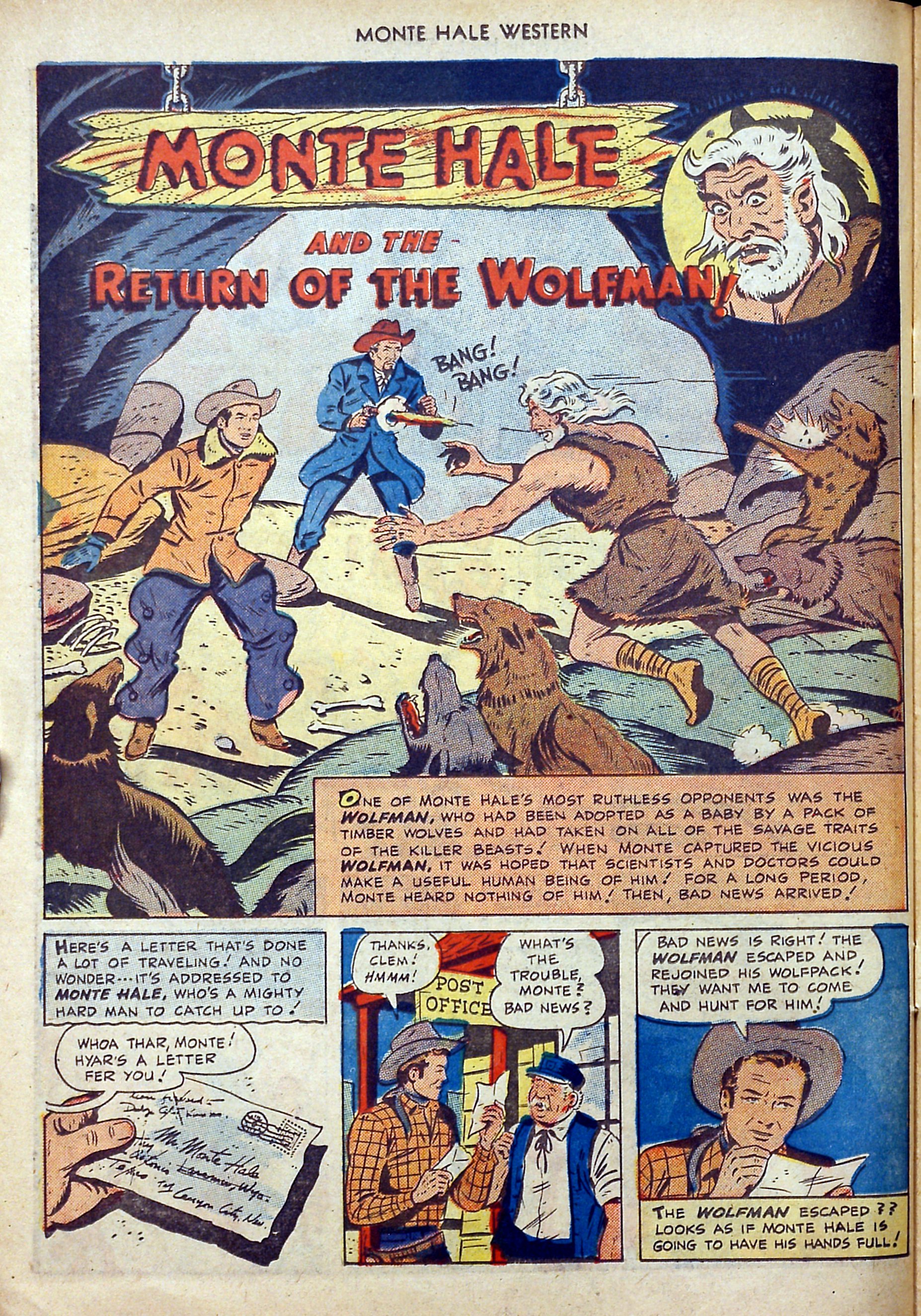 Read online Monte Hale Western comic -  Issue #40 - 42
