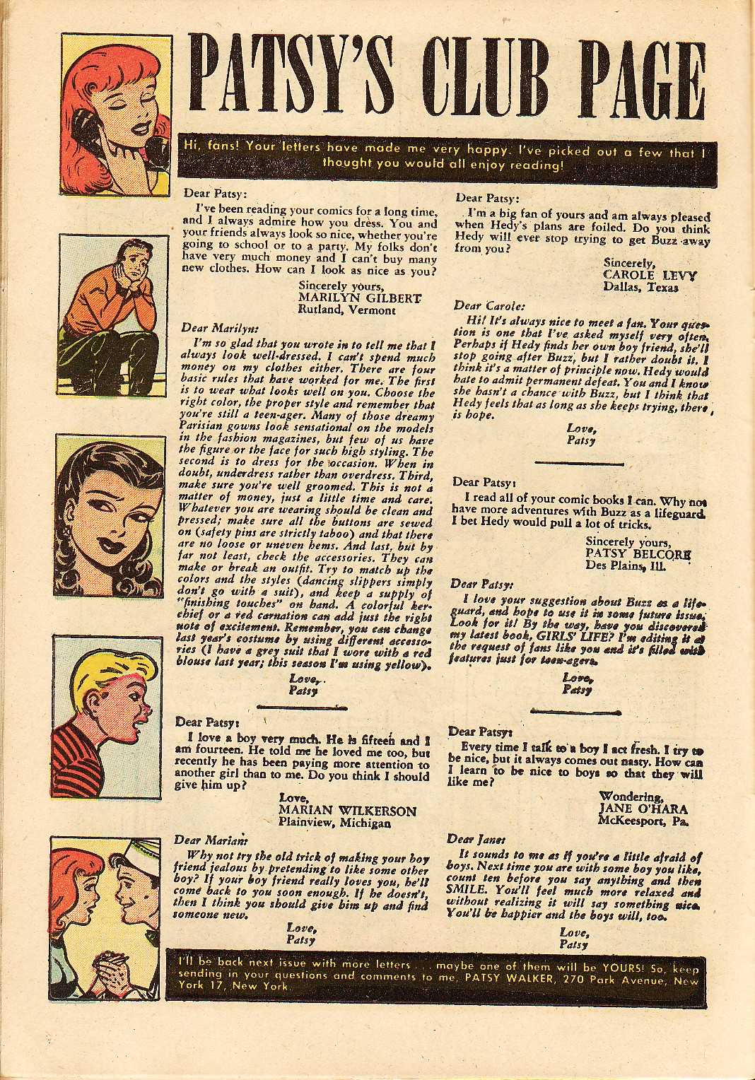 Read online Patsy Walker comic -  Issue #53 - 14