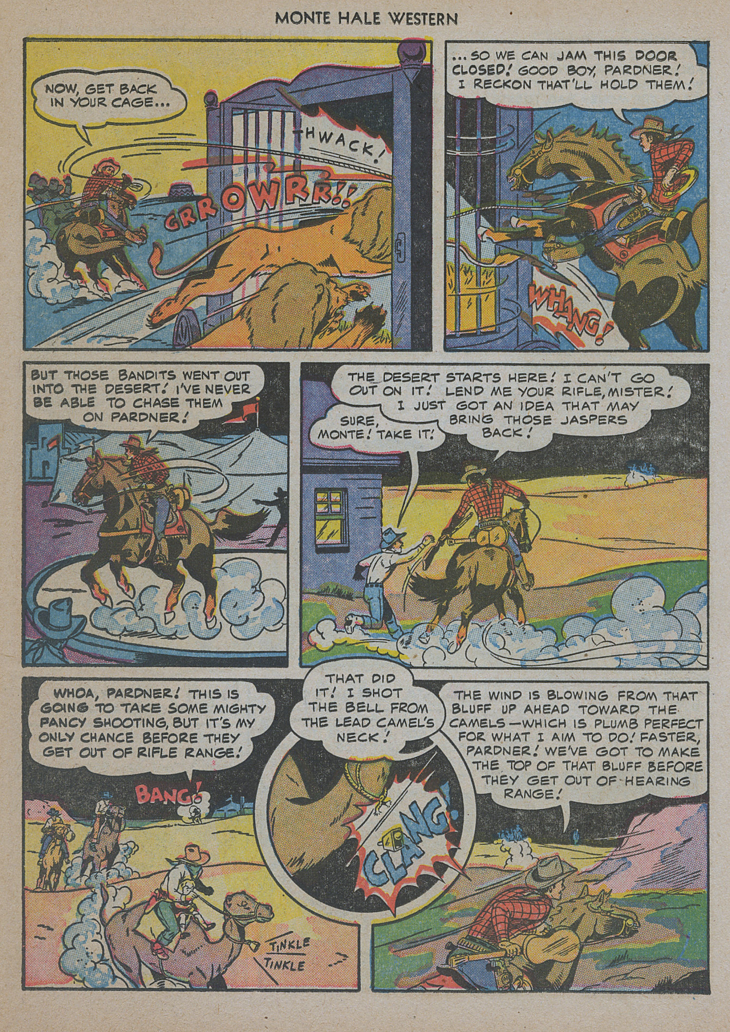 Read online Monte Hale Western comic -  Issue #48 - 30
