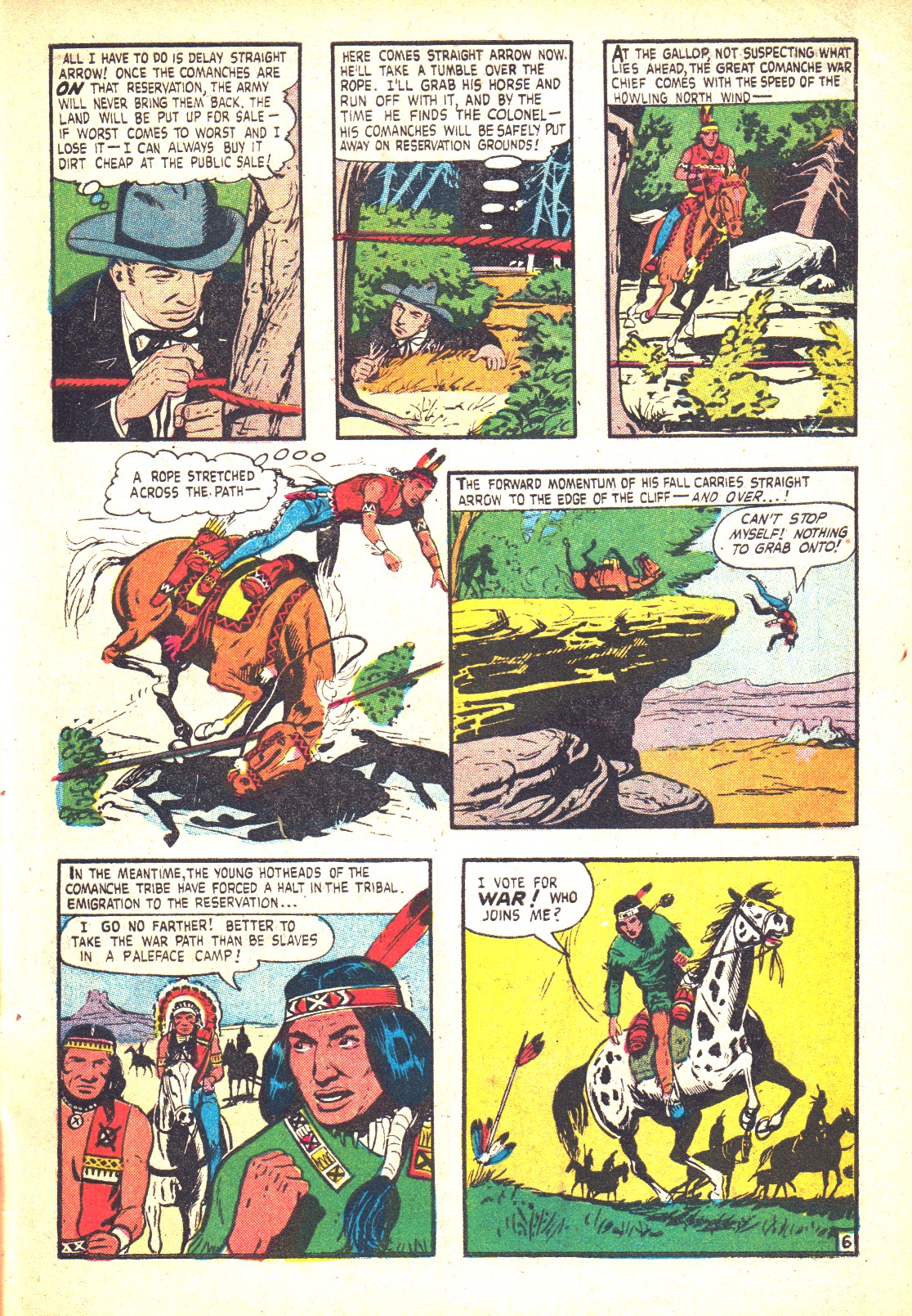 Read online Straight Arrow comic -  Issue #52 - 31