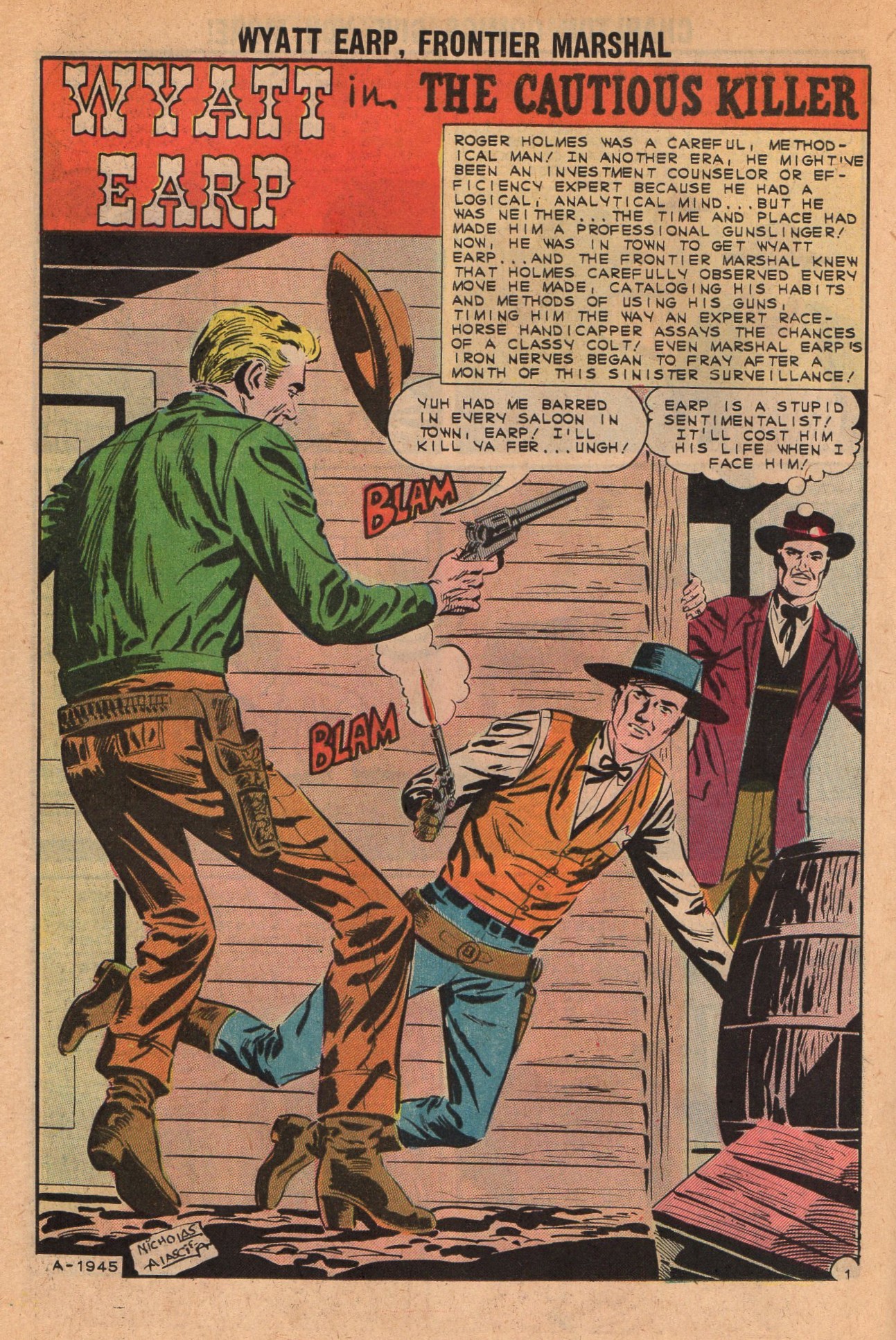 Read online Wyatt Earp Frontier Marshal comic -  Issue #45 - 26