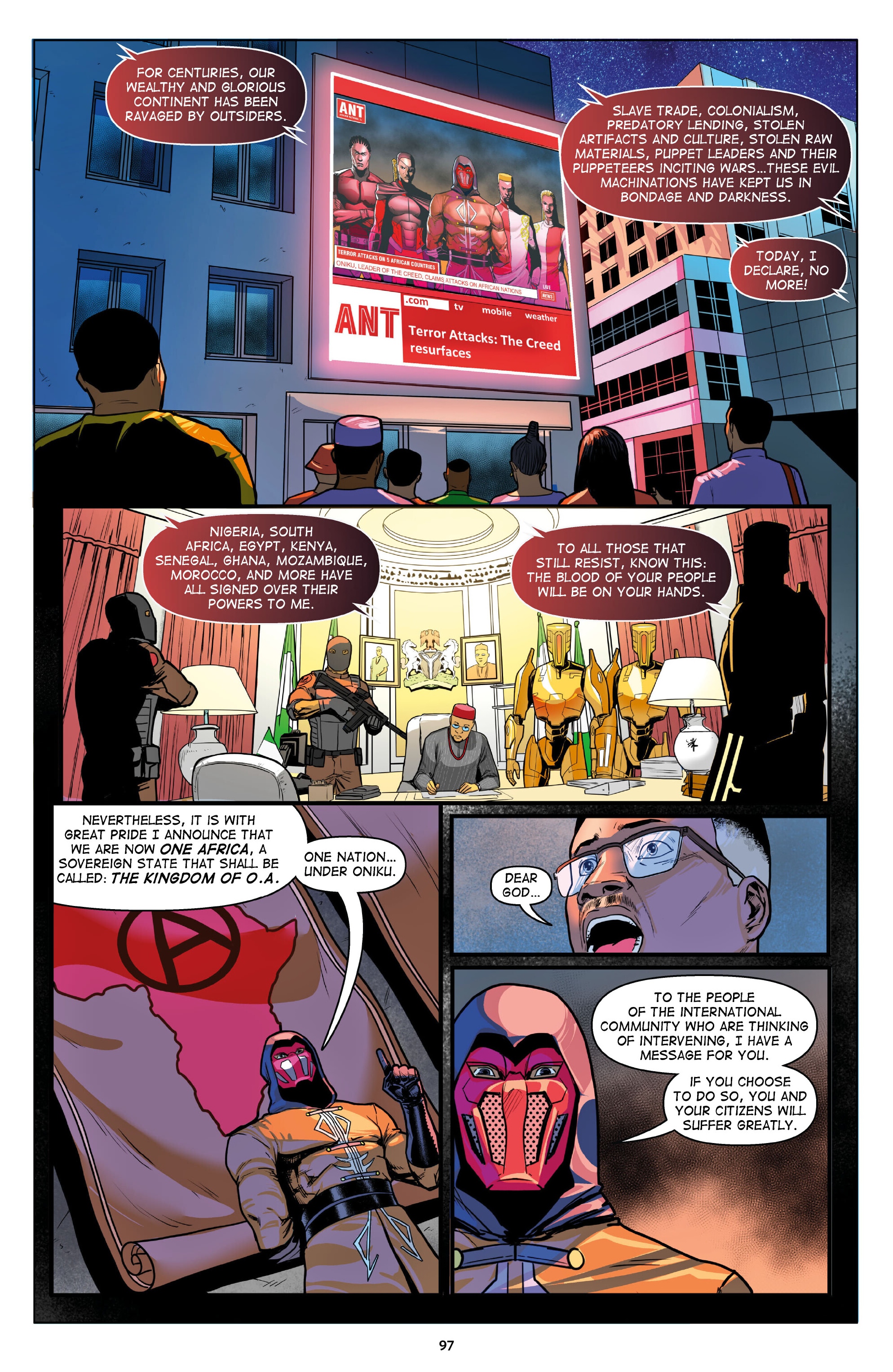 Read online The Oloris: Heroes Will Unite comic -  Issue # TPB (Part 1) - 97