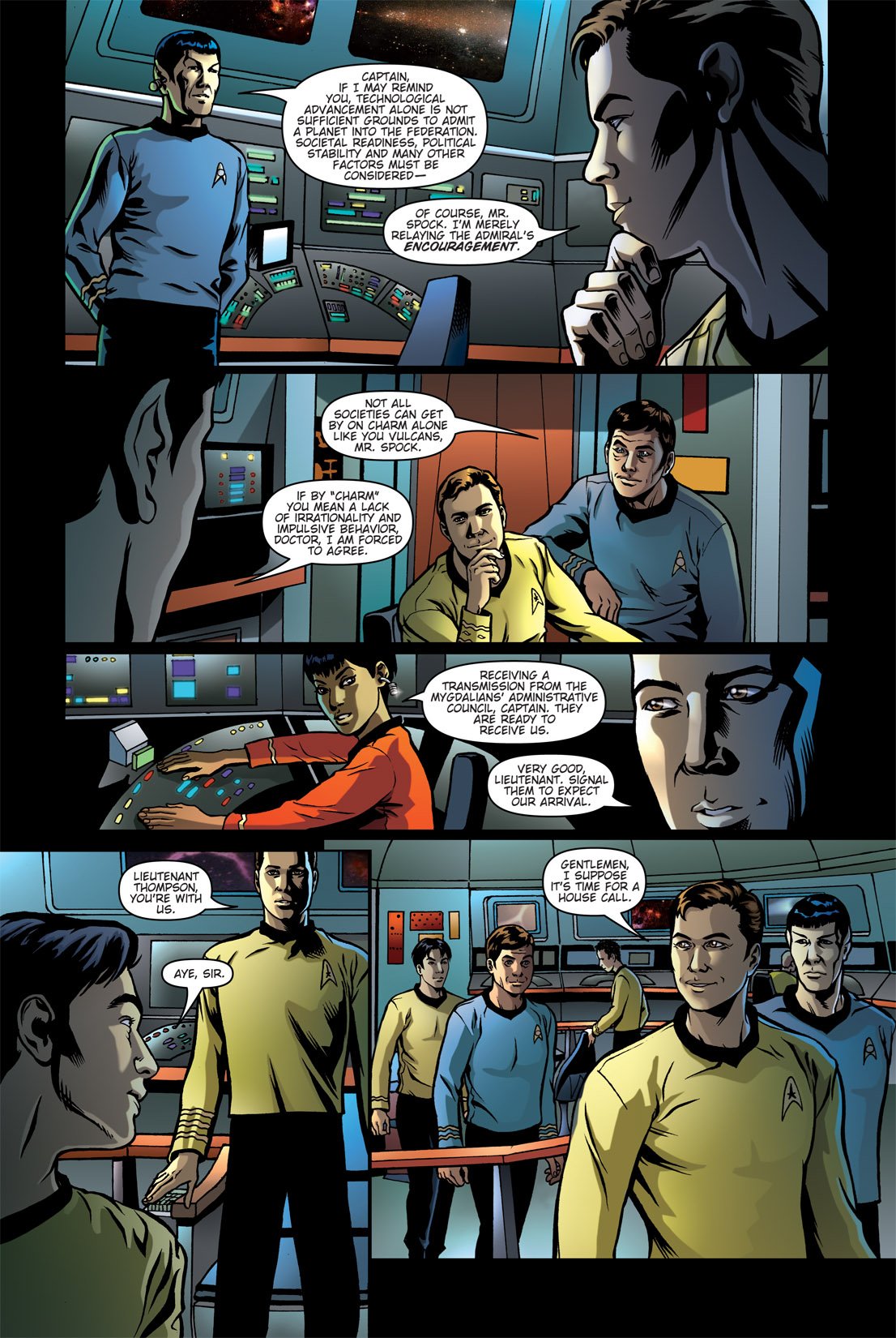 Read online Star Trek: Burden of Knowledge comic -  Issue #1 - 7