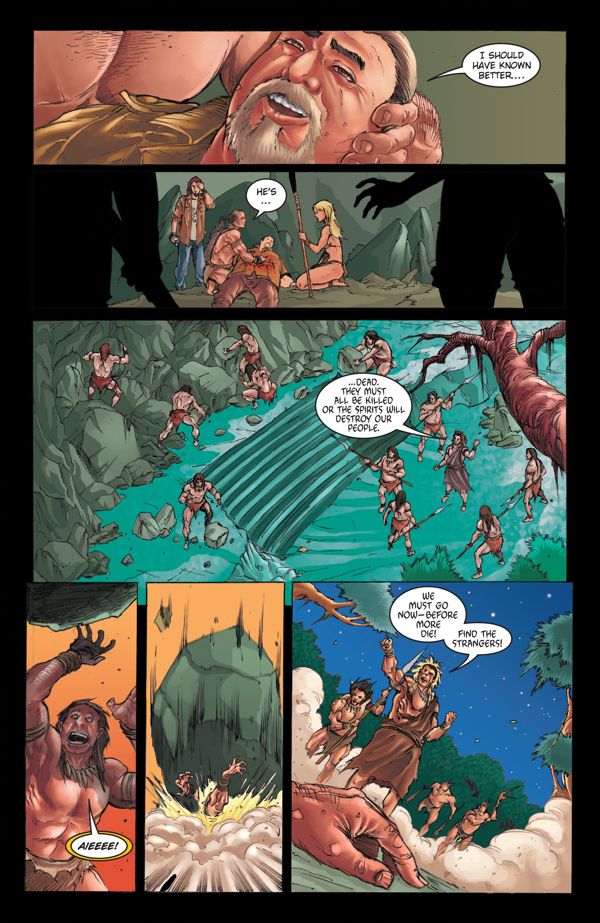 Read online Frank Cho's Jungle Girl: The Complete Omnibus comic -  Issue # TPB (Part 2) - 7