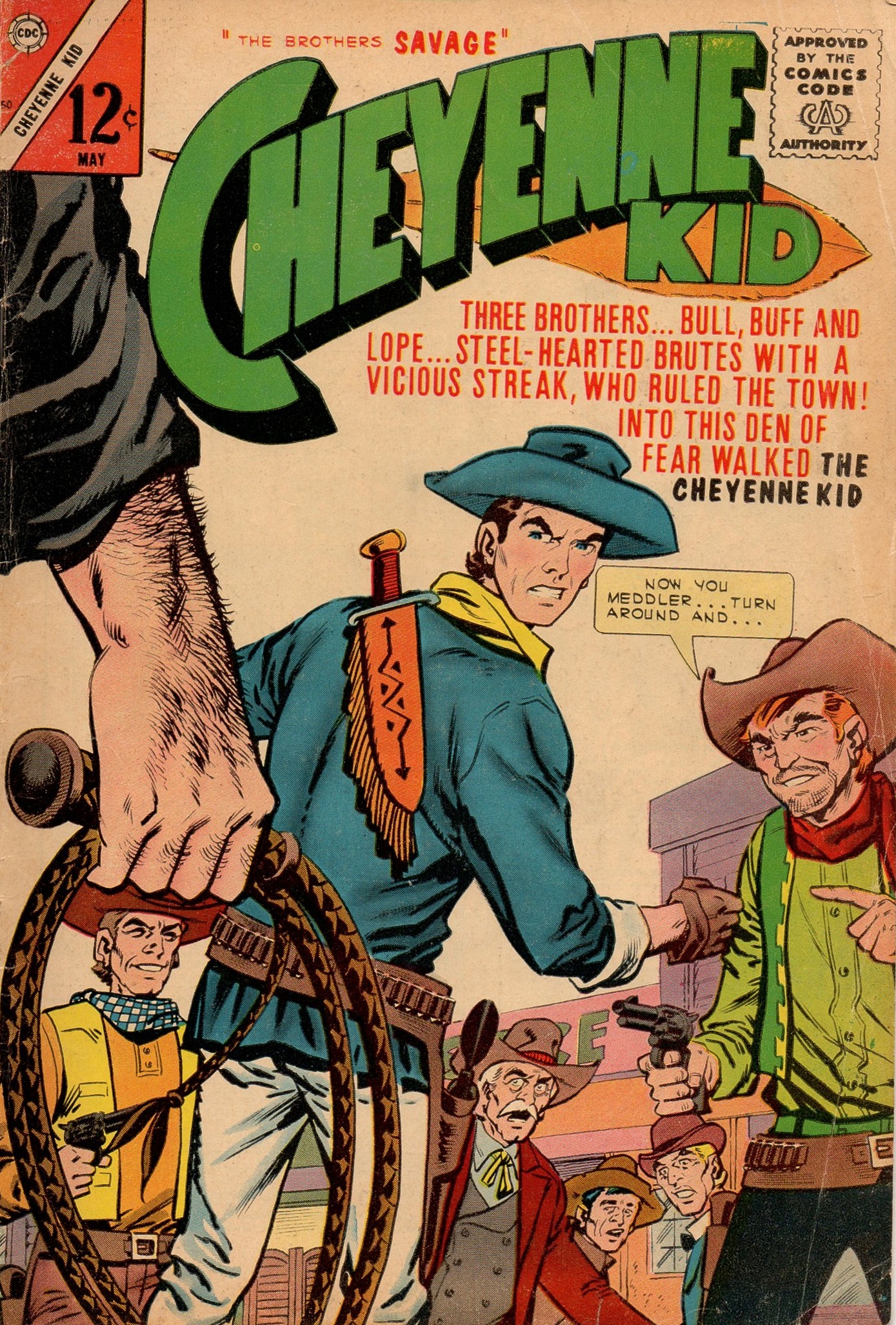 Read online Cheyenne Kid comic -  Issue #50 - 1
