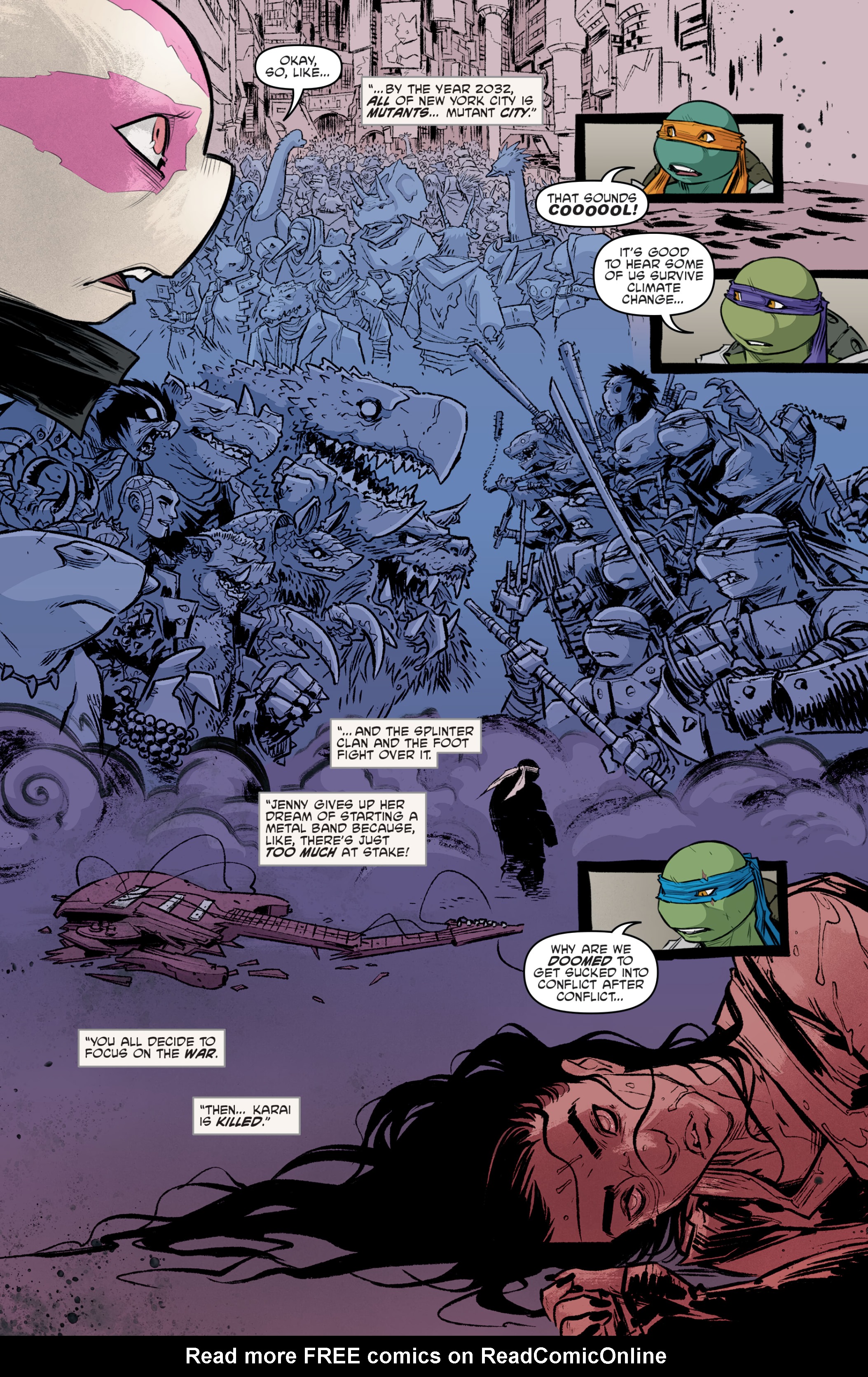 Read online Teenage Mutant Ninja Turtles: The IDW Collection comic -  Issue # TPB 15 (Part 1) - 99