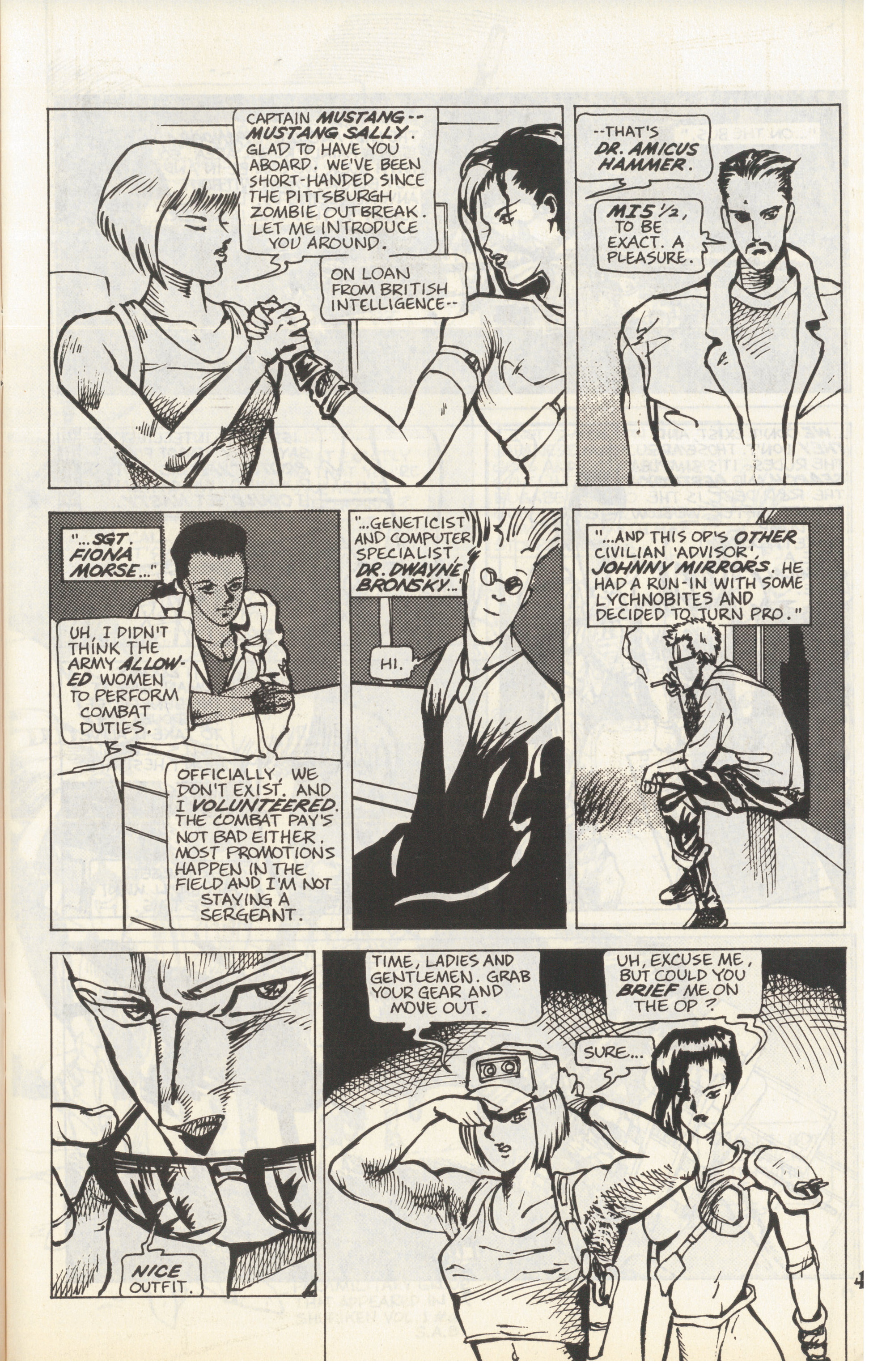 Read online Shuriken (1991) comic -  Issue #6 - 7