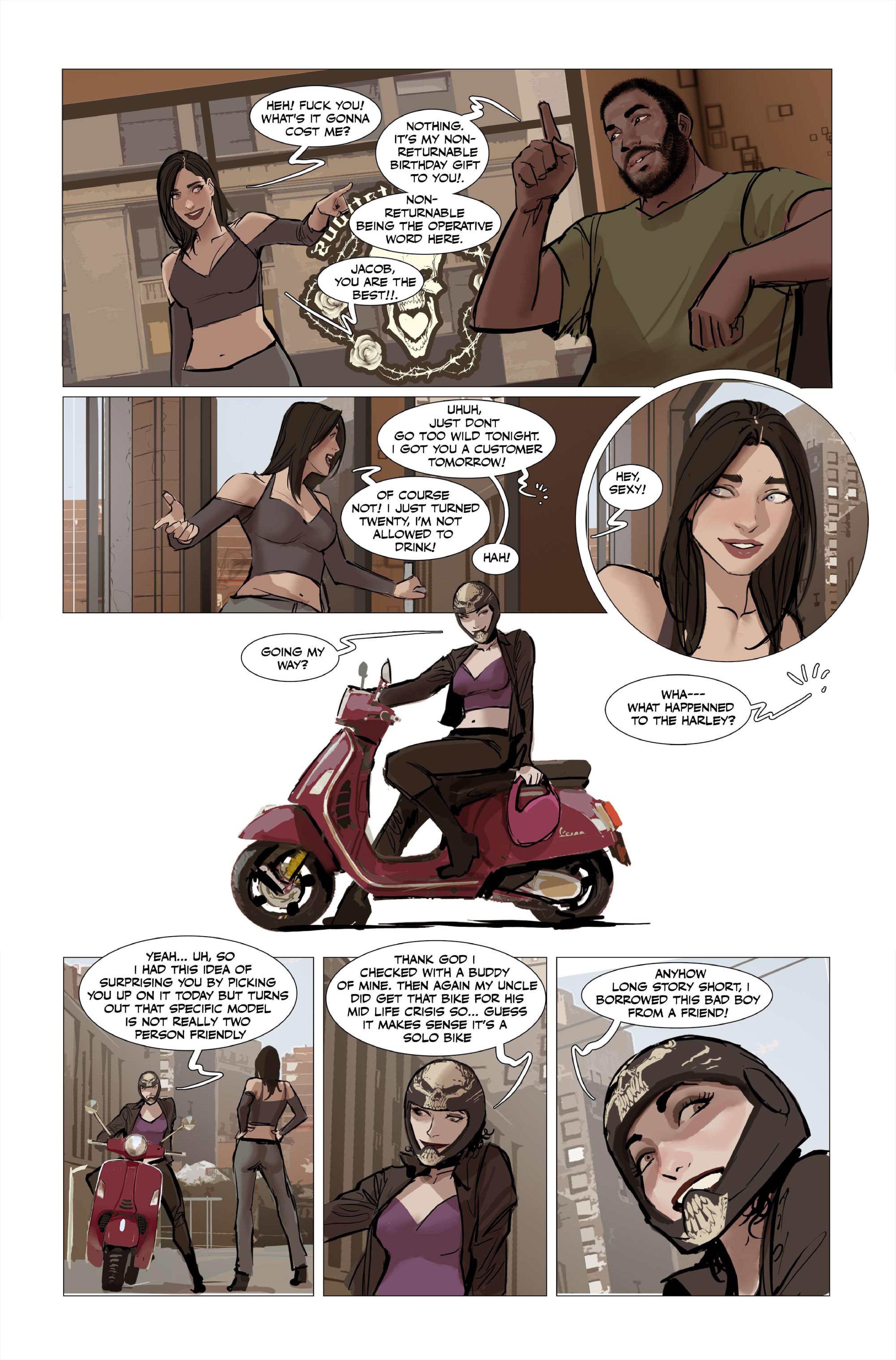 Read online Sunstone comic -  Issue # TPB 7 - 128