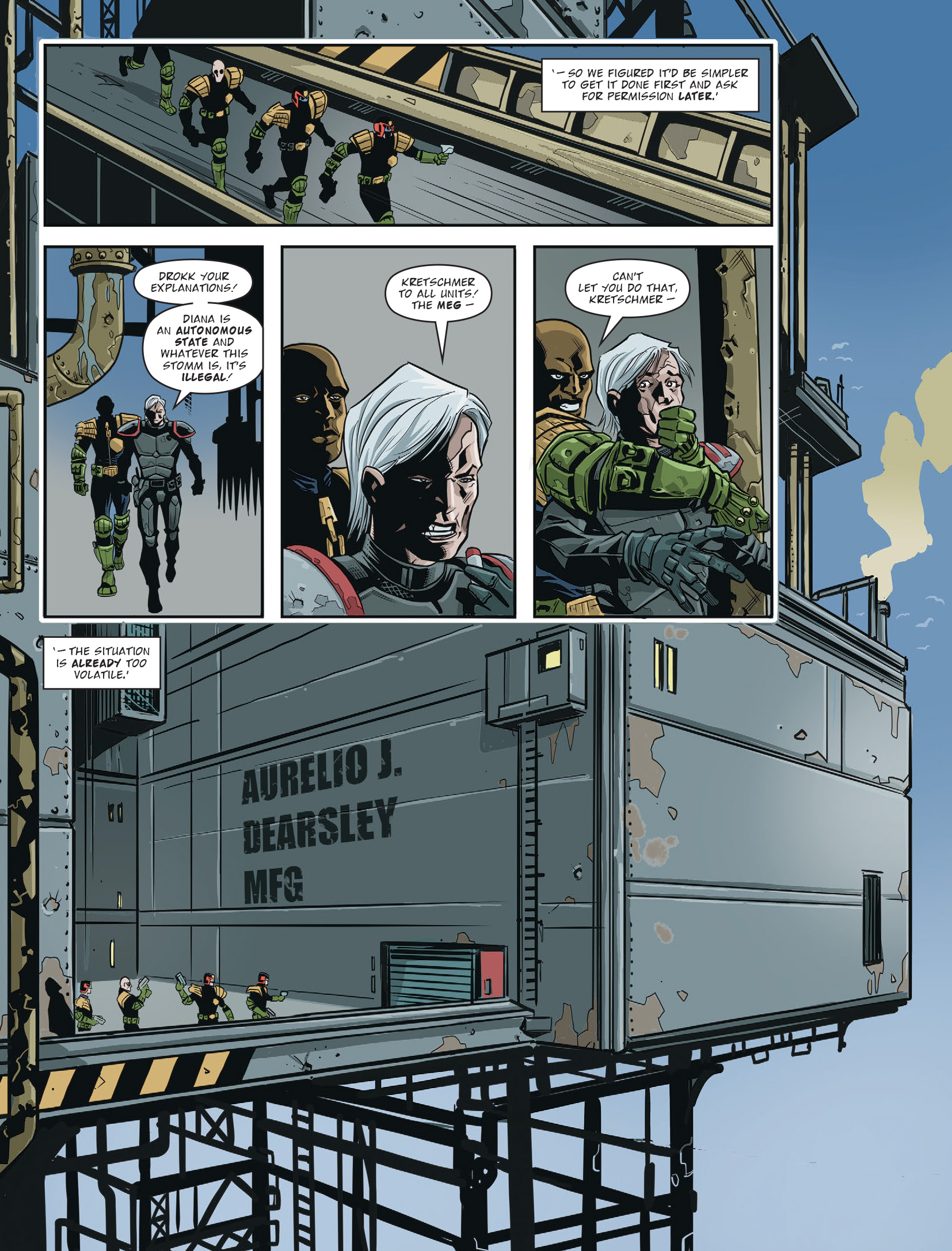 Read online Judge Dredd Megazine (Vol. 5) comic -  Issue #464 - 7