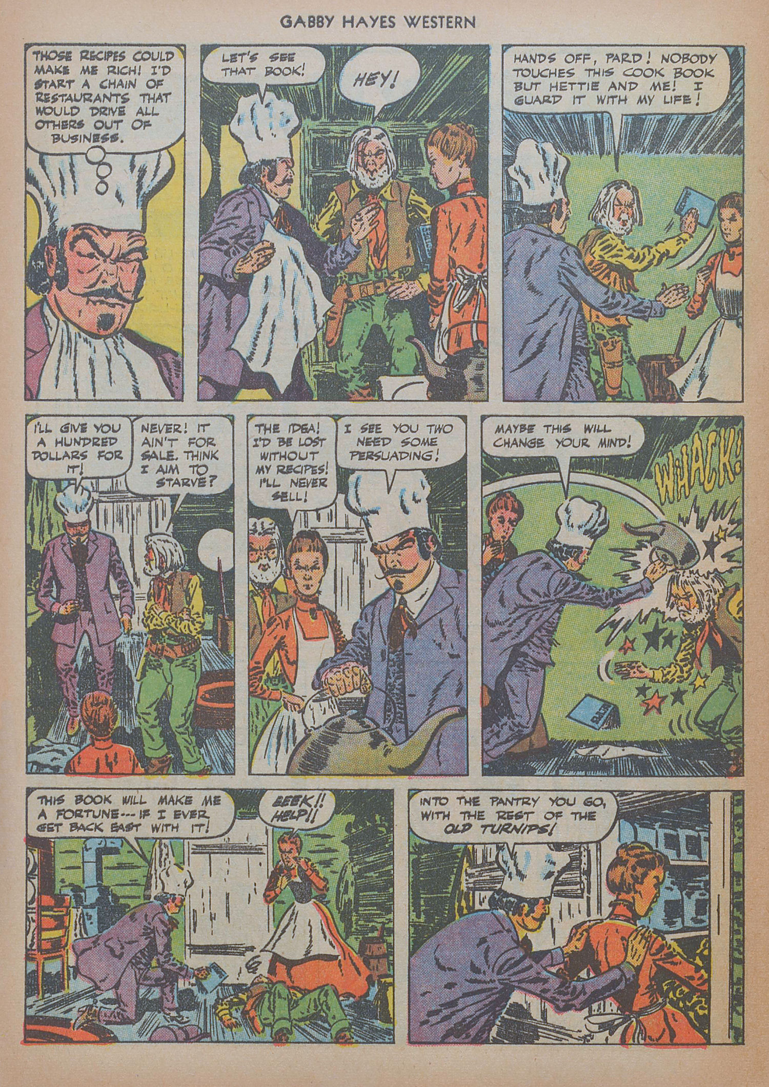 Read online Gabby Hayes Western comic -  Issue #14 - 28
