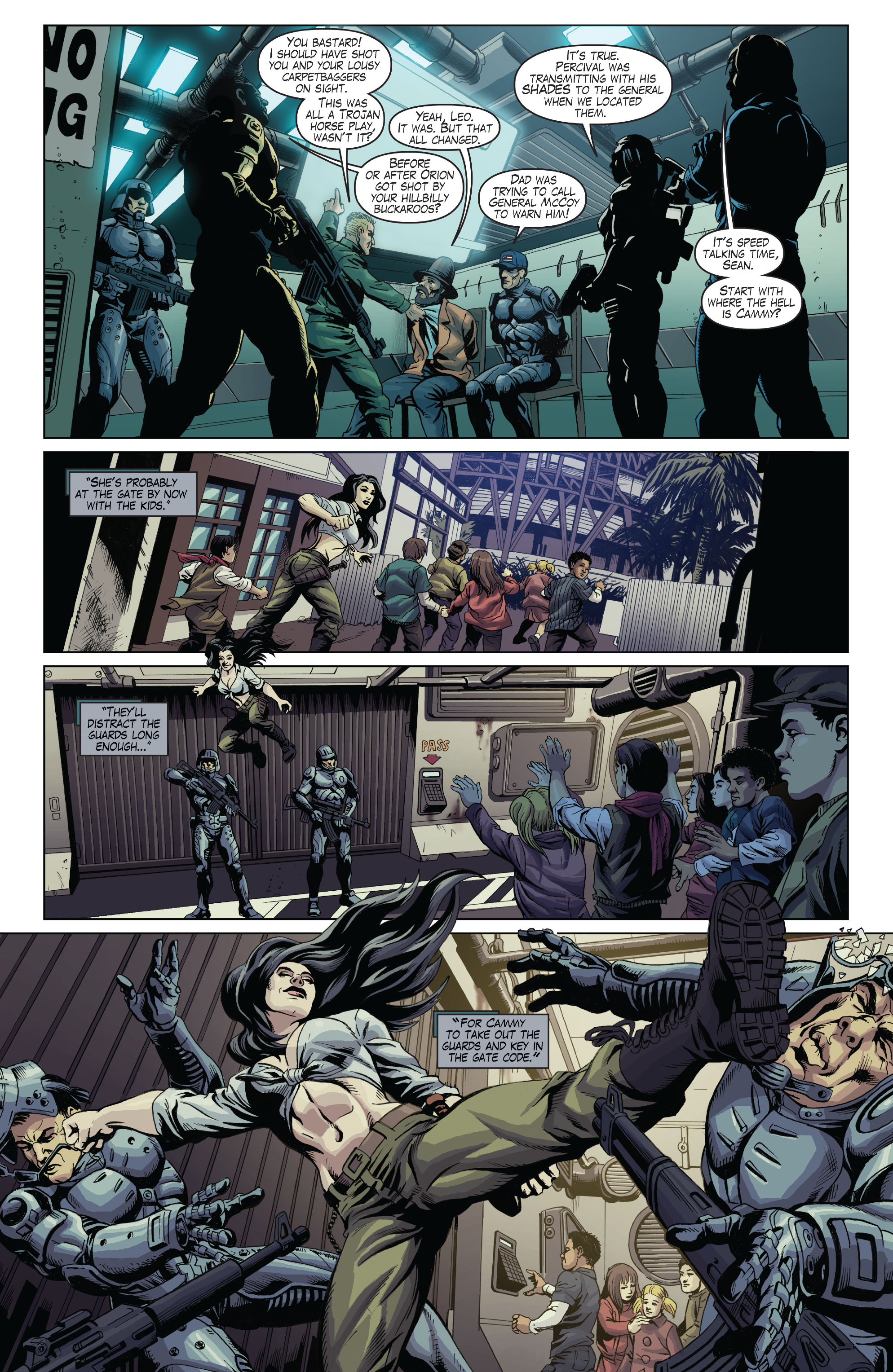 Read online Marksmen comic -  Issue #3 - 10