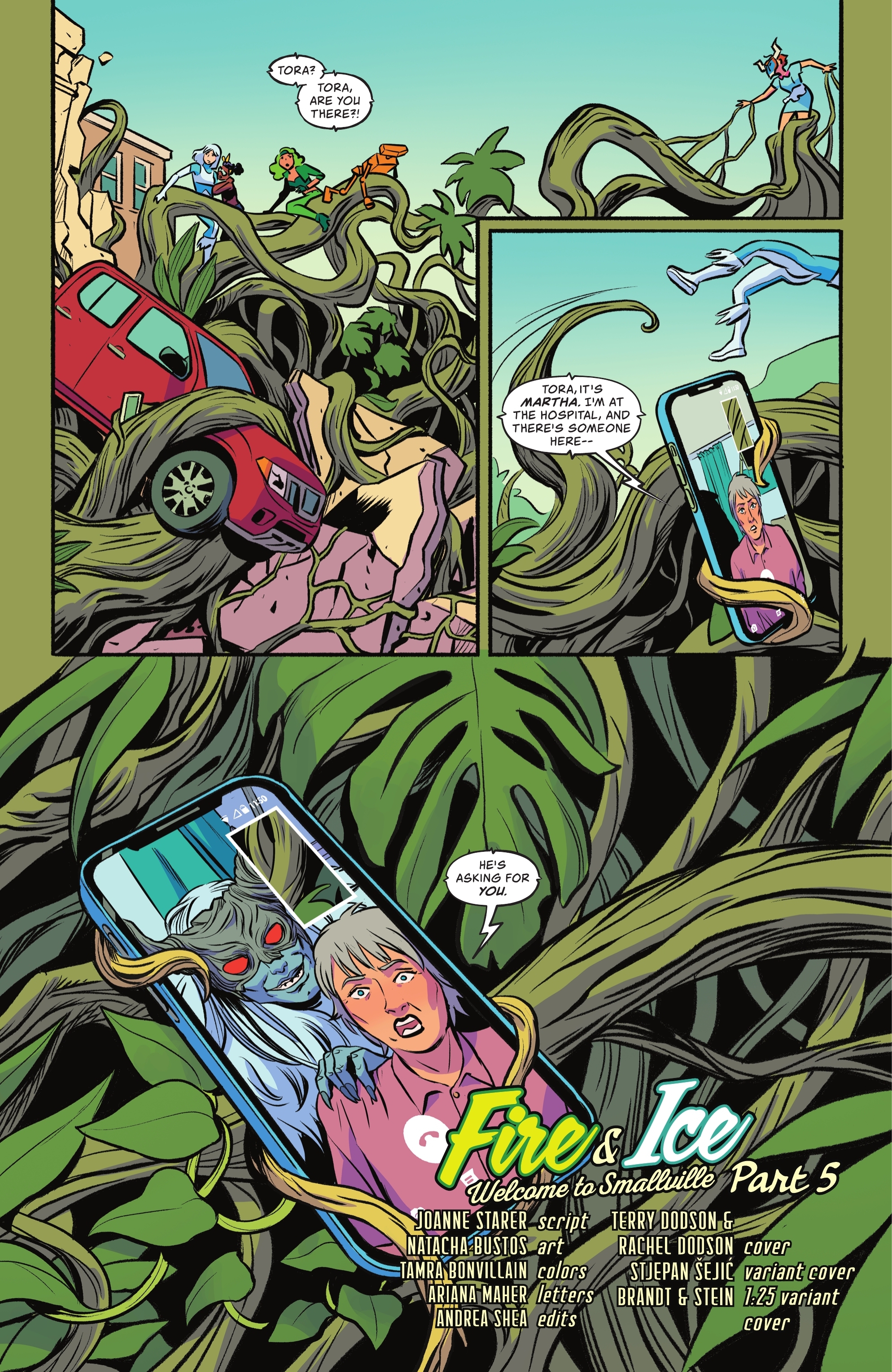 Read online Fire & Ice: Welcome to Smallville comic -  Issue #5 - 22
