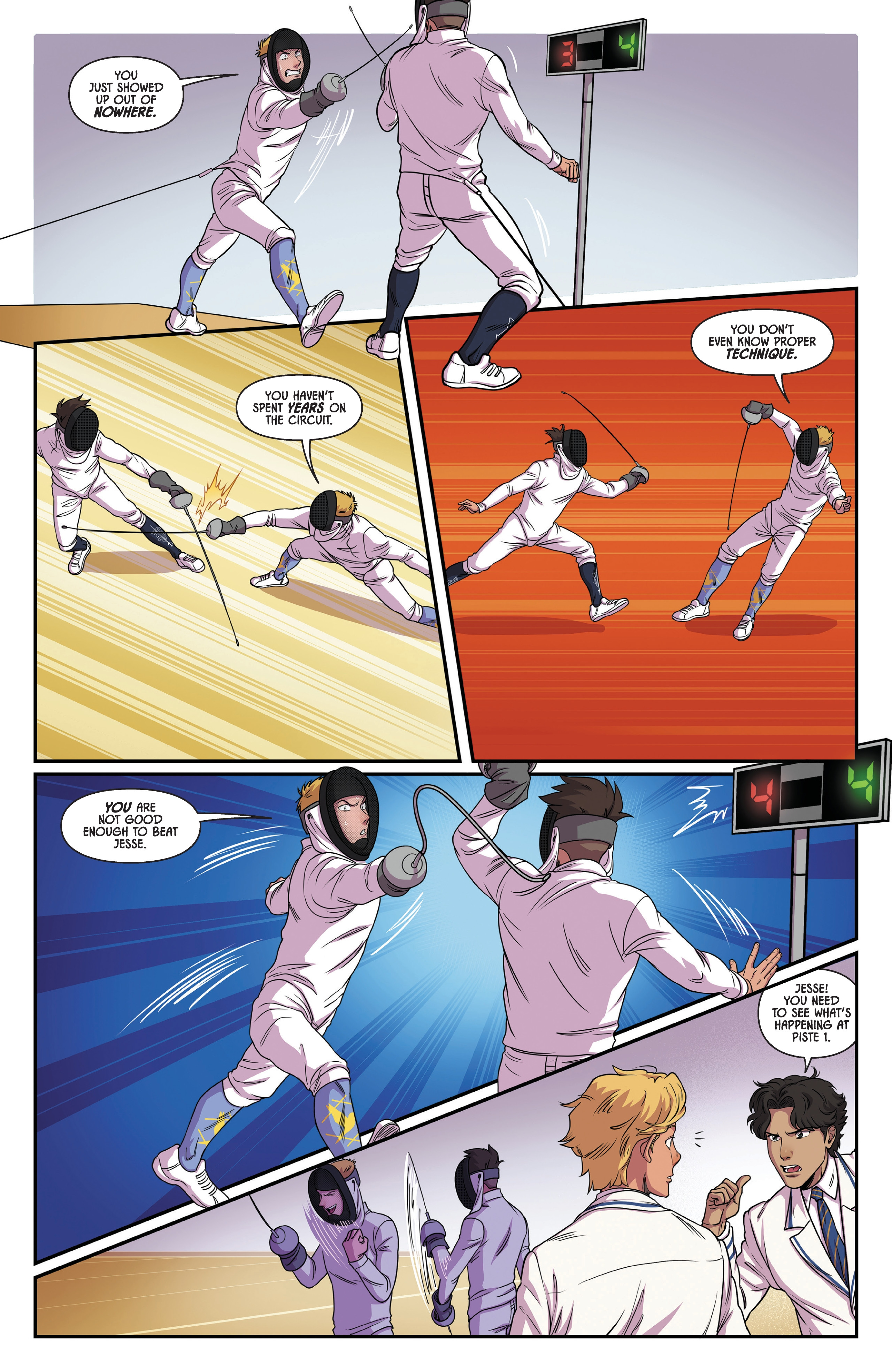 Read online Fence comic -  Issue # _TPB 6 - 64
