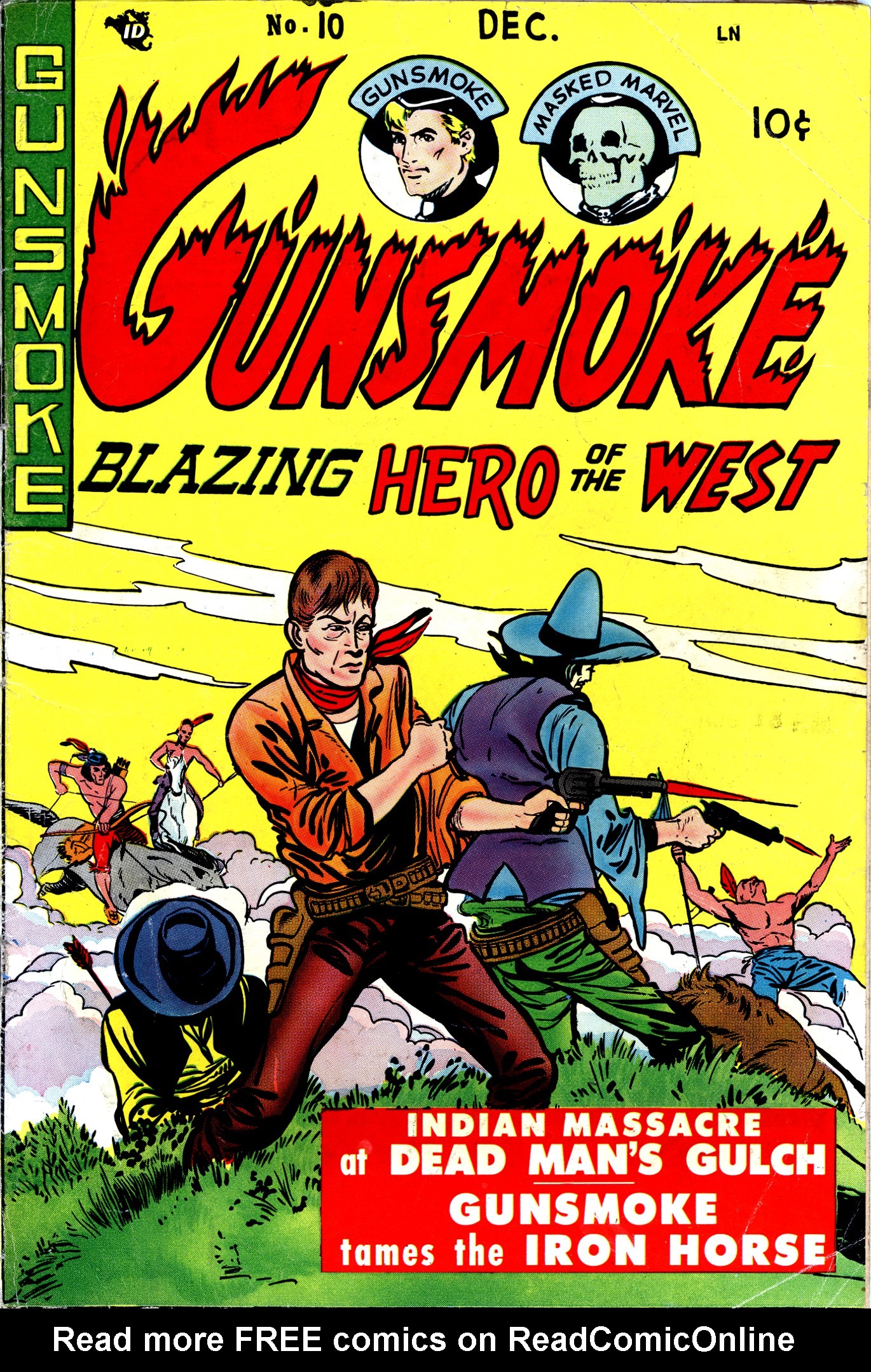 Read online Gunsmoke comic -  Issue #10 - 1